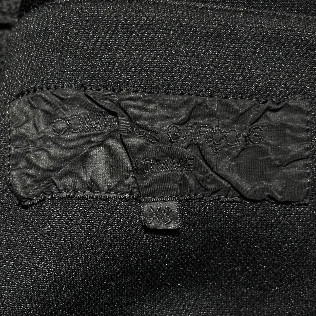 COMME des GARCONS HOMME(コムデギャルソンオム) 10AWポリ縮絨3Bジャケット HF-J028 XS ブラック AD2010