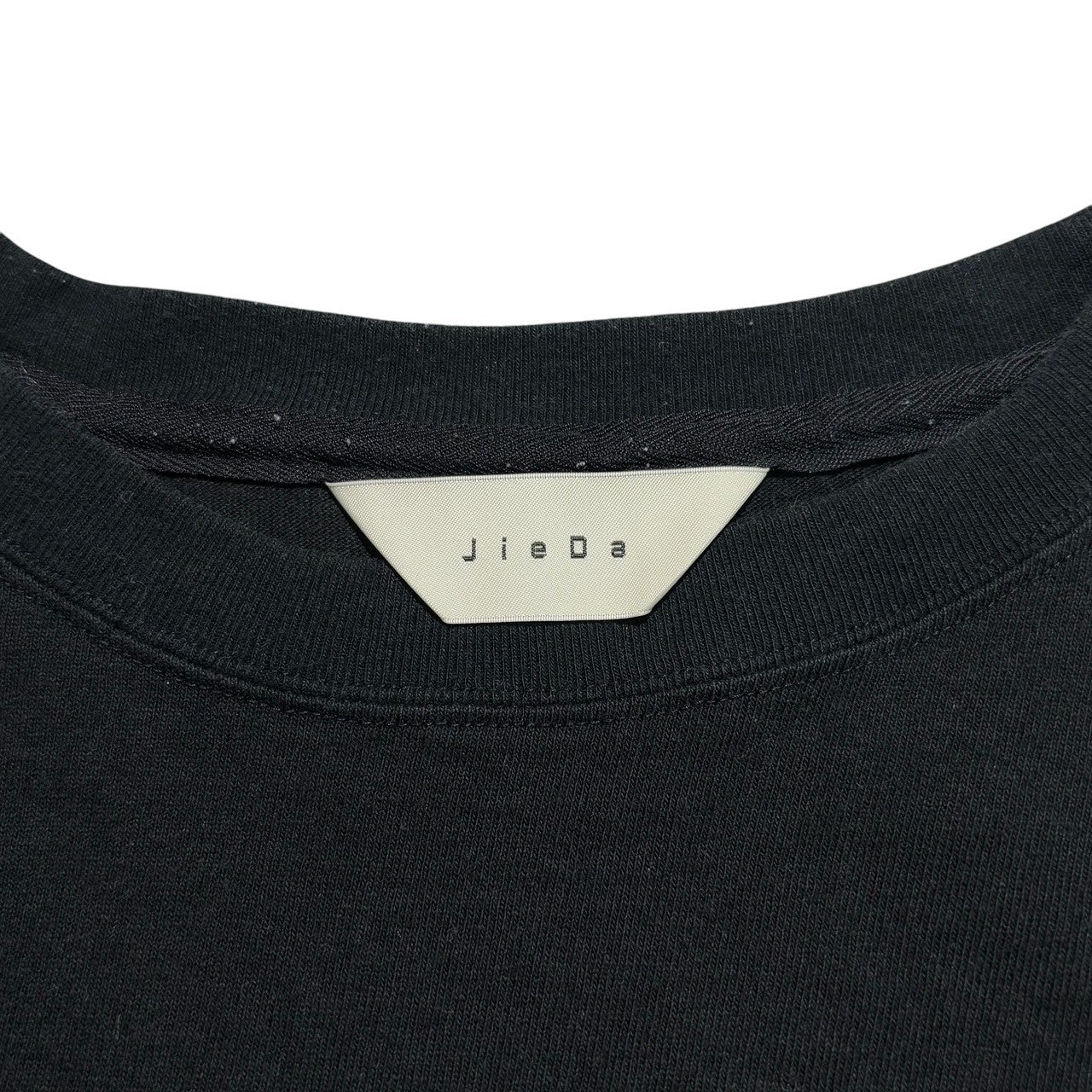 Jieda(ジエダ) 22SS LOGO OVERSIZED TEE ロゴ オーバーサイズド Tシャツ JIE-22S-CT05 OS ブラック