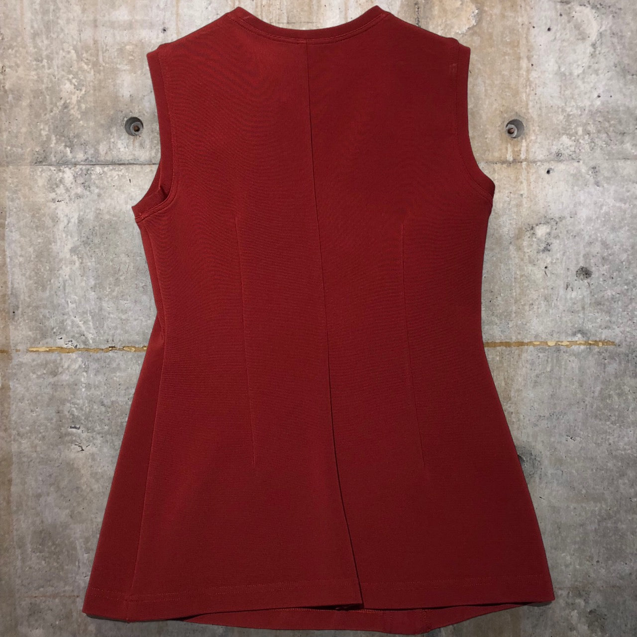 BALLY(バリー) ノースリーブS字スナップデザイントップス F38(Mサイズ程度) レッド