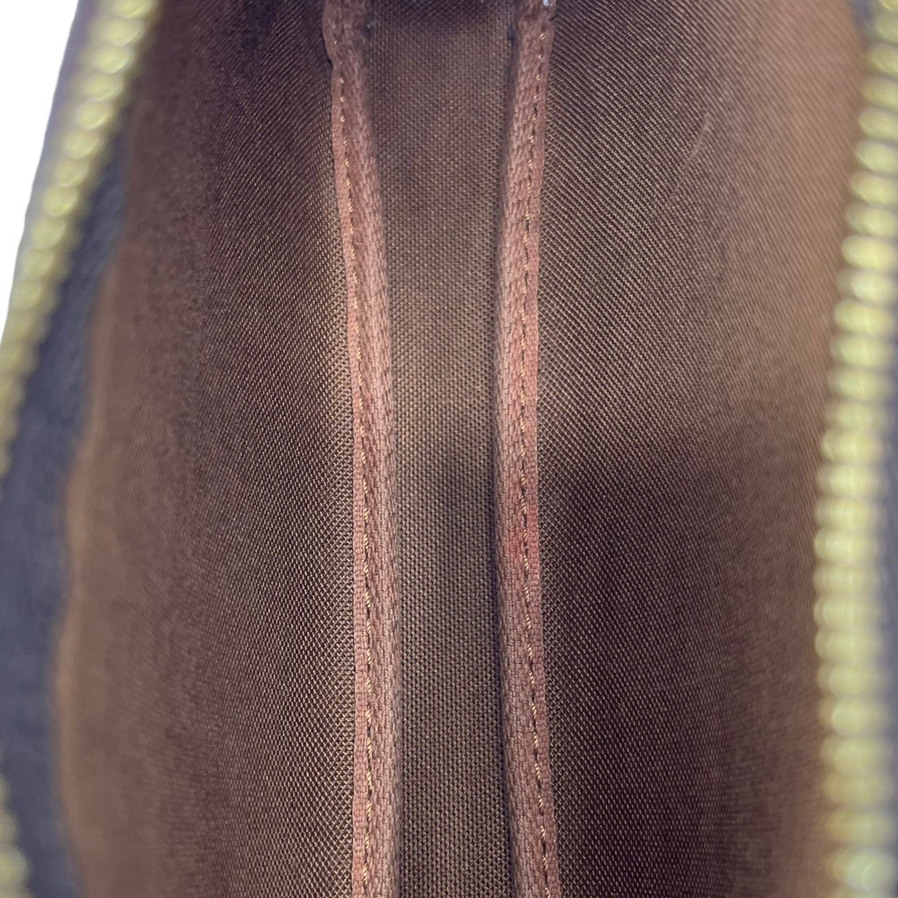 LOUIS VUITTON(ルイヴィトン) 01's Pochette accessory ポシェット・アクセソワール アクセサリーポーチ モノグラム 型番:M51980 旧型 ブラウン 製造番号:SD0091 USA製