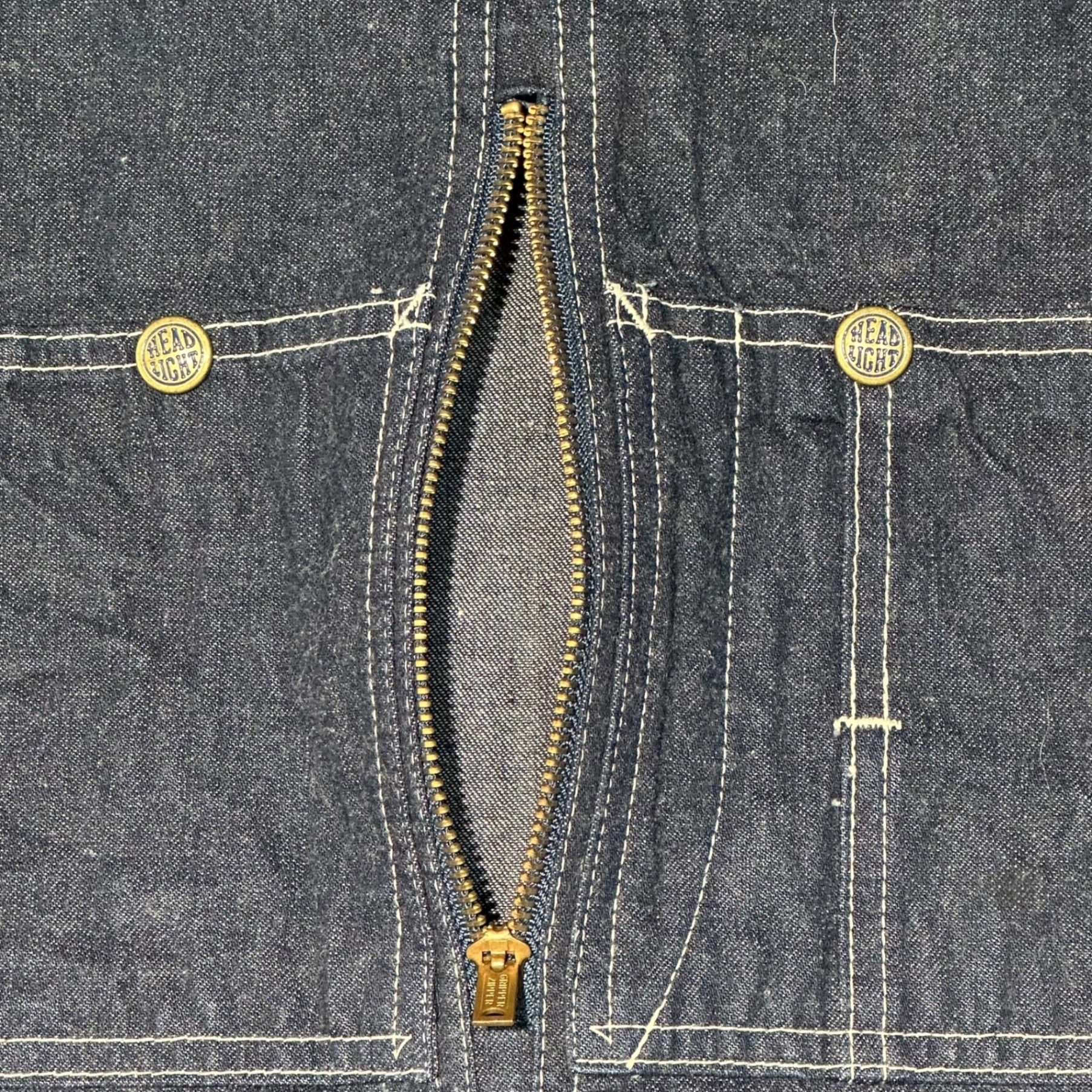BEAMS BOY×HEADLIGHT(ビームスボーイ×ヘッドライト) Denim Overalls 別注 デニム オーバーオール 13-17-0028-086 表記無(FREE) インディゴ