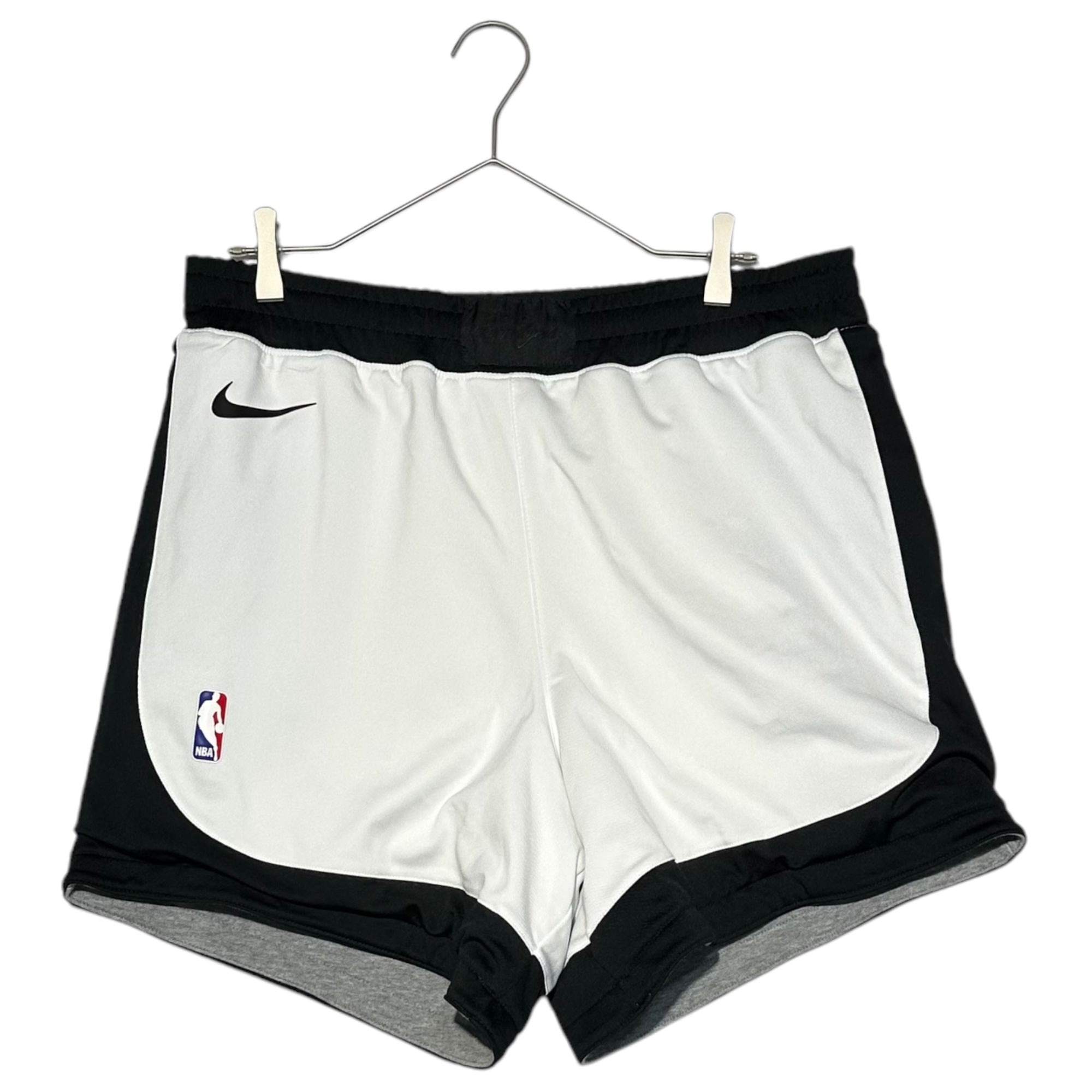 NIKE×Fear of God(ナイキ×フィアオブゴッド) Reversiblr Short リバーシブル ショーツ AR0627-121 S グレー×ホワイト ショート ハーフ パンツ コラボ