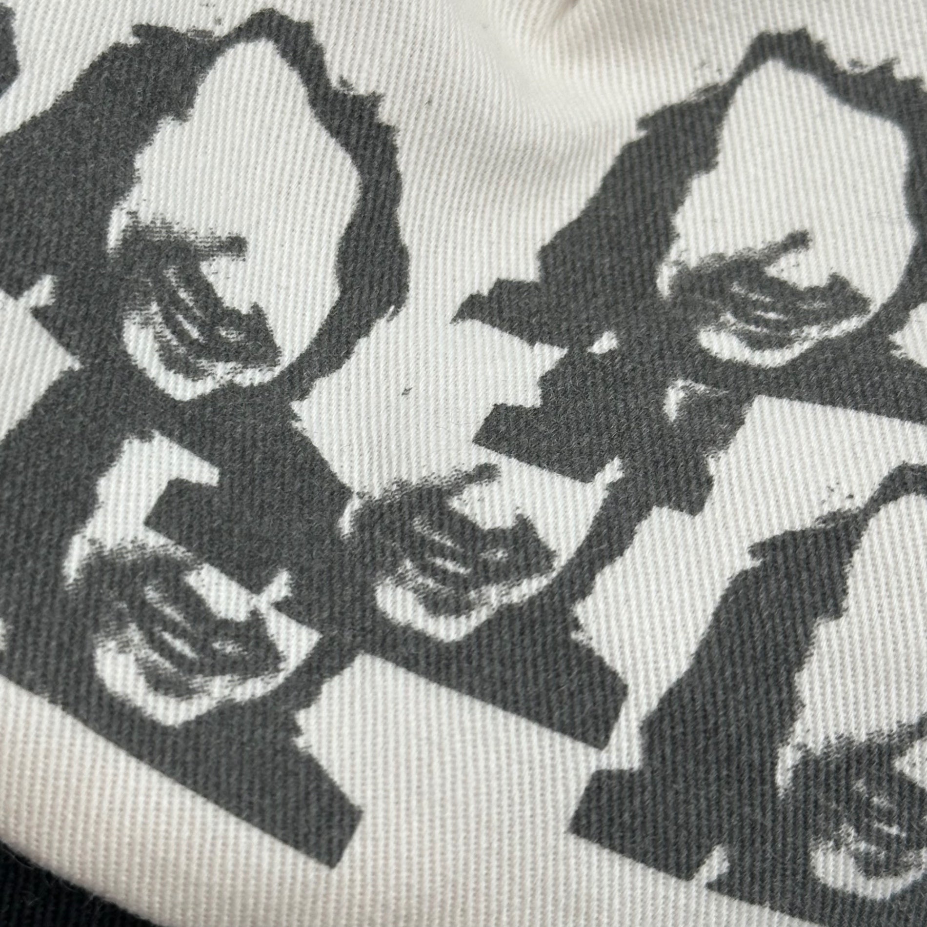 UNDERCOVERISM(アンダーカバイズム) 06SS T期 Graphic-Print Mesh Cap グラフィック プリント メッシュ キャップ ブラック×ホワイト 00's アーカイブ