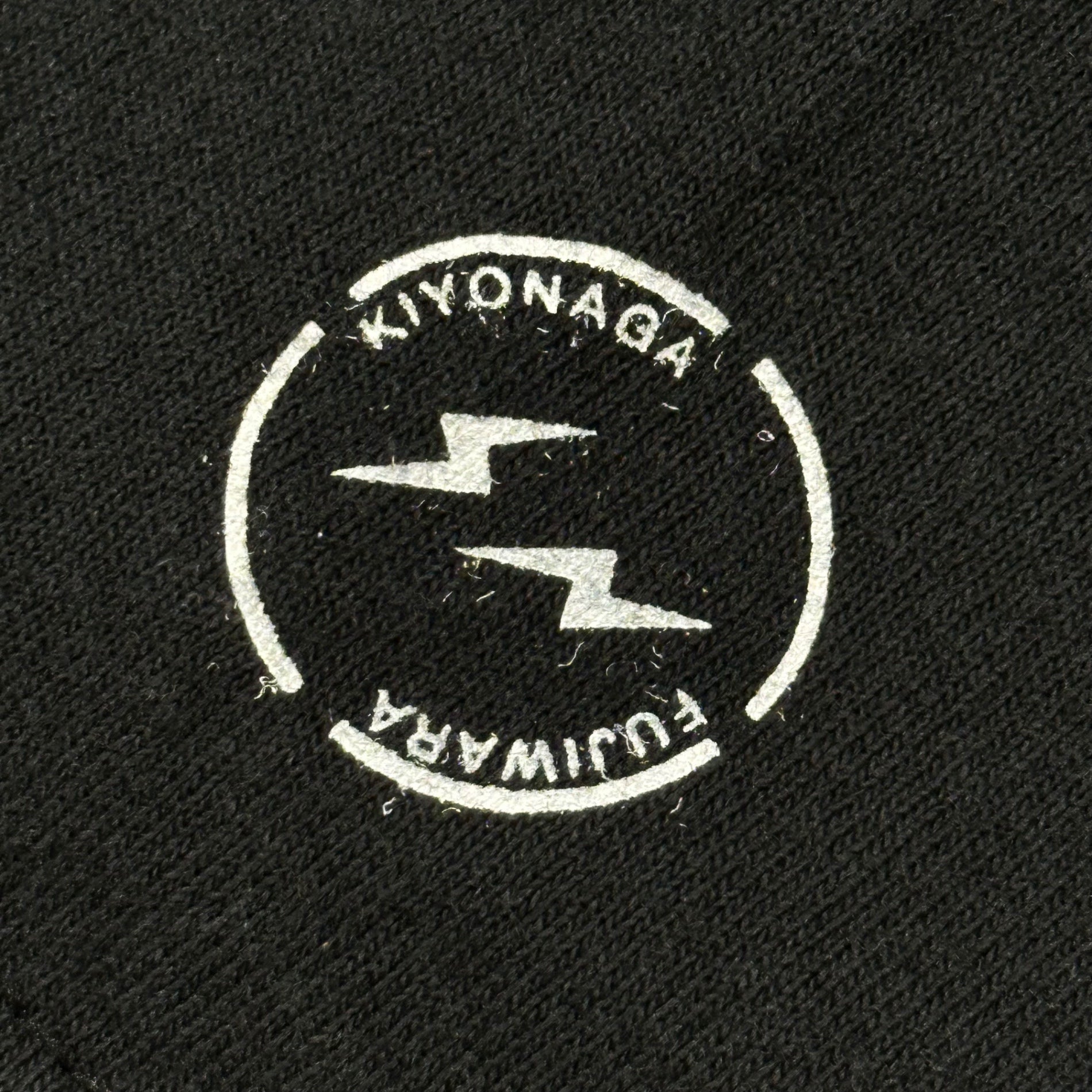 KIYONAGA&CO.×FRAGMENT DESIGN(キヨナガアンドコー×フラグメントデザイン) Print S/S Tee ロゴ プリント 半袖 Tシャツ K-210010 L ブラック SOPH.