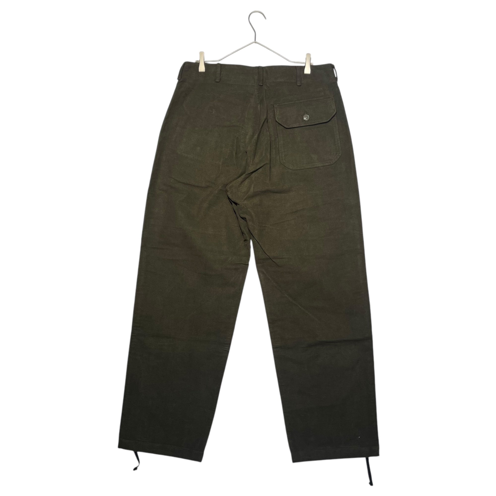 Engineered Garments(エンジニアードガーメンツ) Deck Pant - Cotton Moleskin モールスキン デック コットン パンツ M カーキ