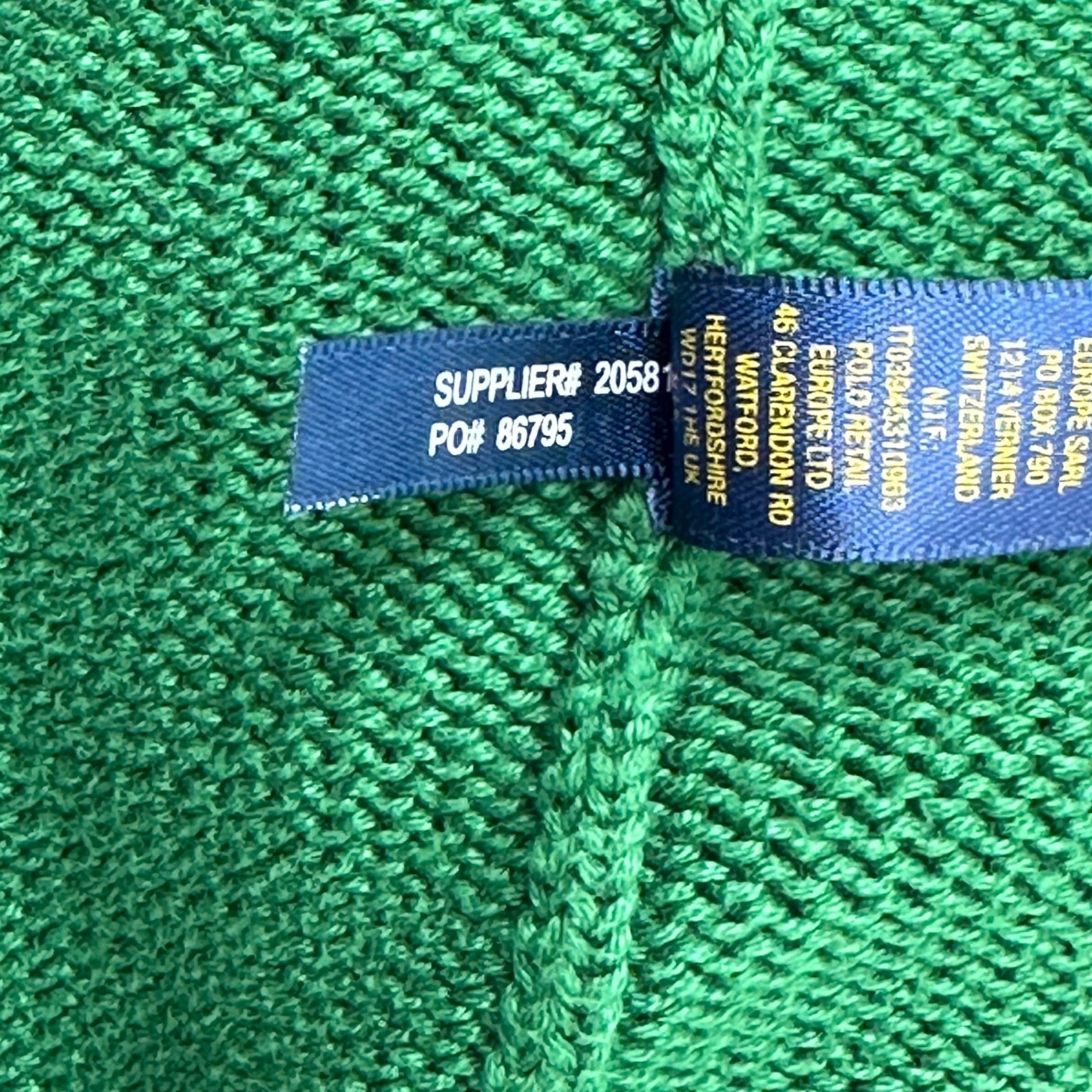 RALPH LAUREN RUGBY(ラルフローレンラグビー) College badge cotton cardigan カレッジ ワッペン コットン ニット カーディガン M グリーン