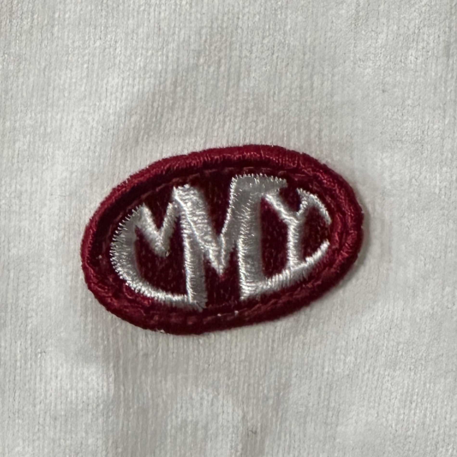 Maison MIHARA YASUHIRO(メゾンミハラヤスヒロ) 24SS Distressed Long-Sleeve T-shirt ダメージ加工 落書き 長袖 Tシャツ J12LT531 48 ホワイト カットソー