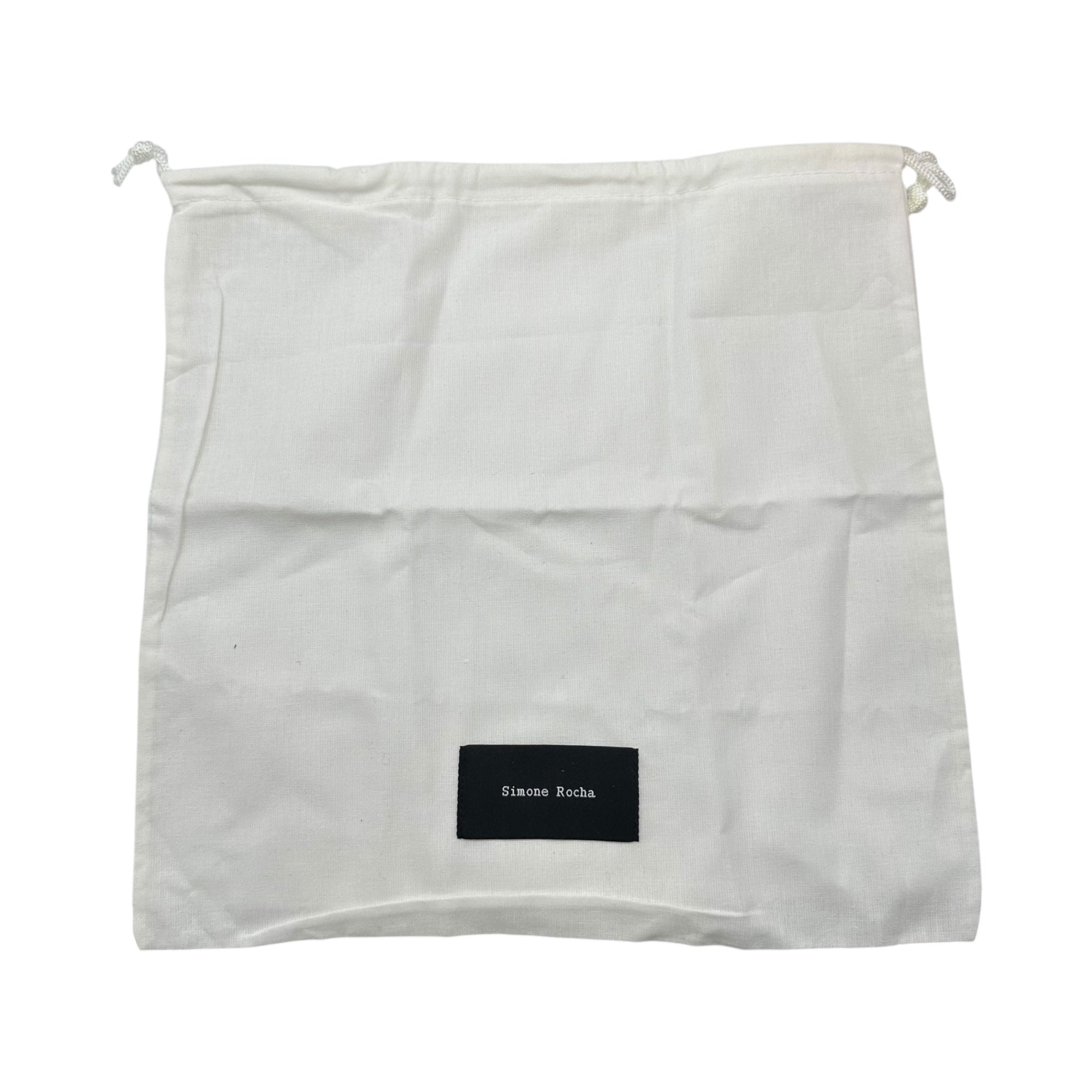 Simone Rocha(シモーンロシャ) MICRO EGG BAG W/ PEARL CROSSBODY マイクロ エッグ バッグ BAG110B ホワイト パール ショルダー