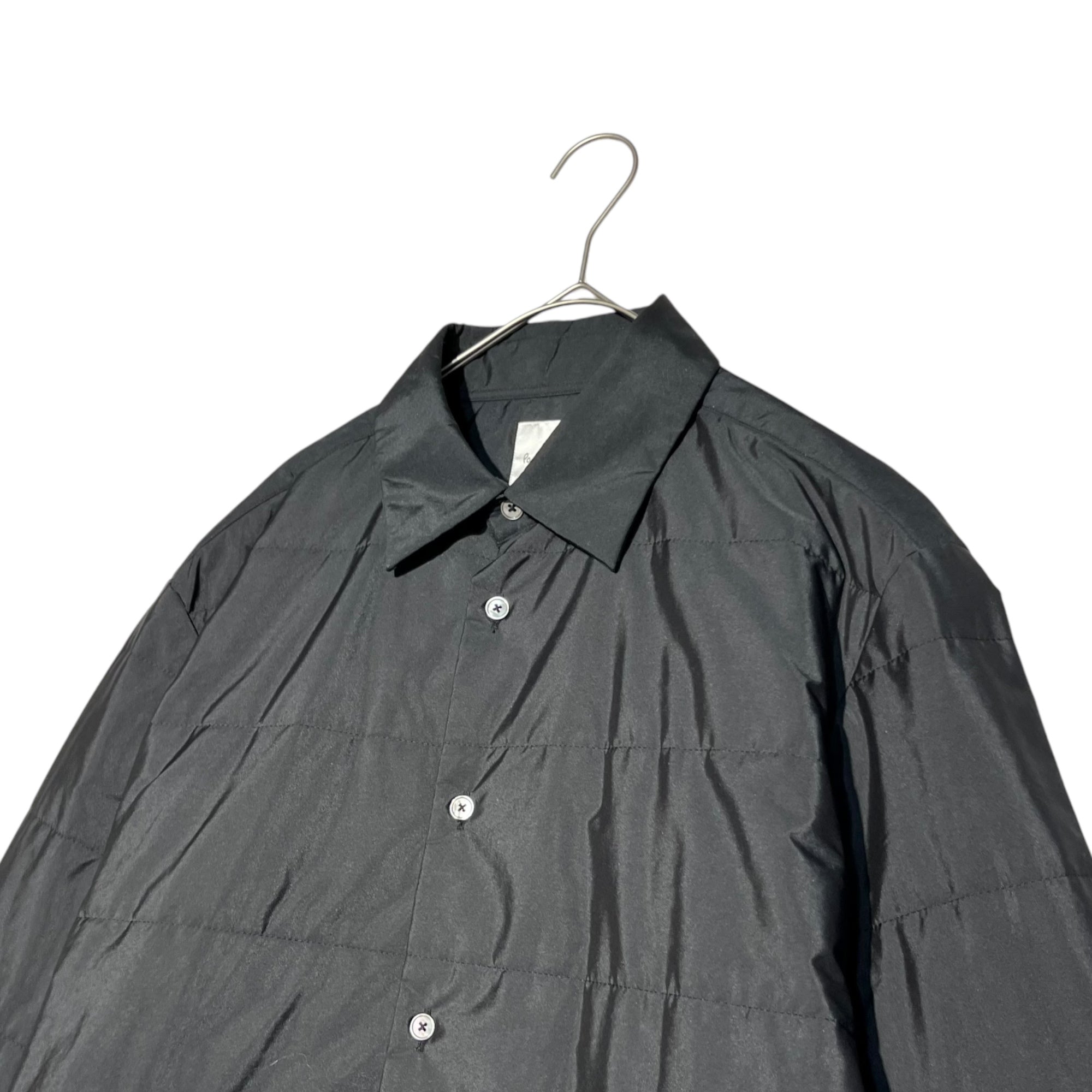 PAUL SMITH(ポールスミス) Long sleeve padded shirt 長袖 中綿 シャツ PF-WR-77037 L ブラック