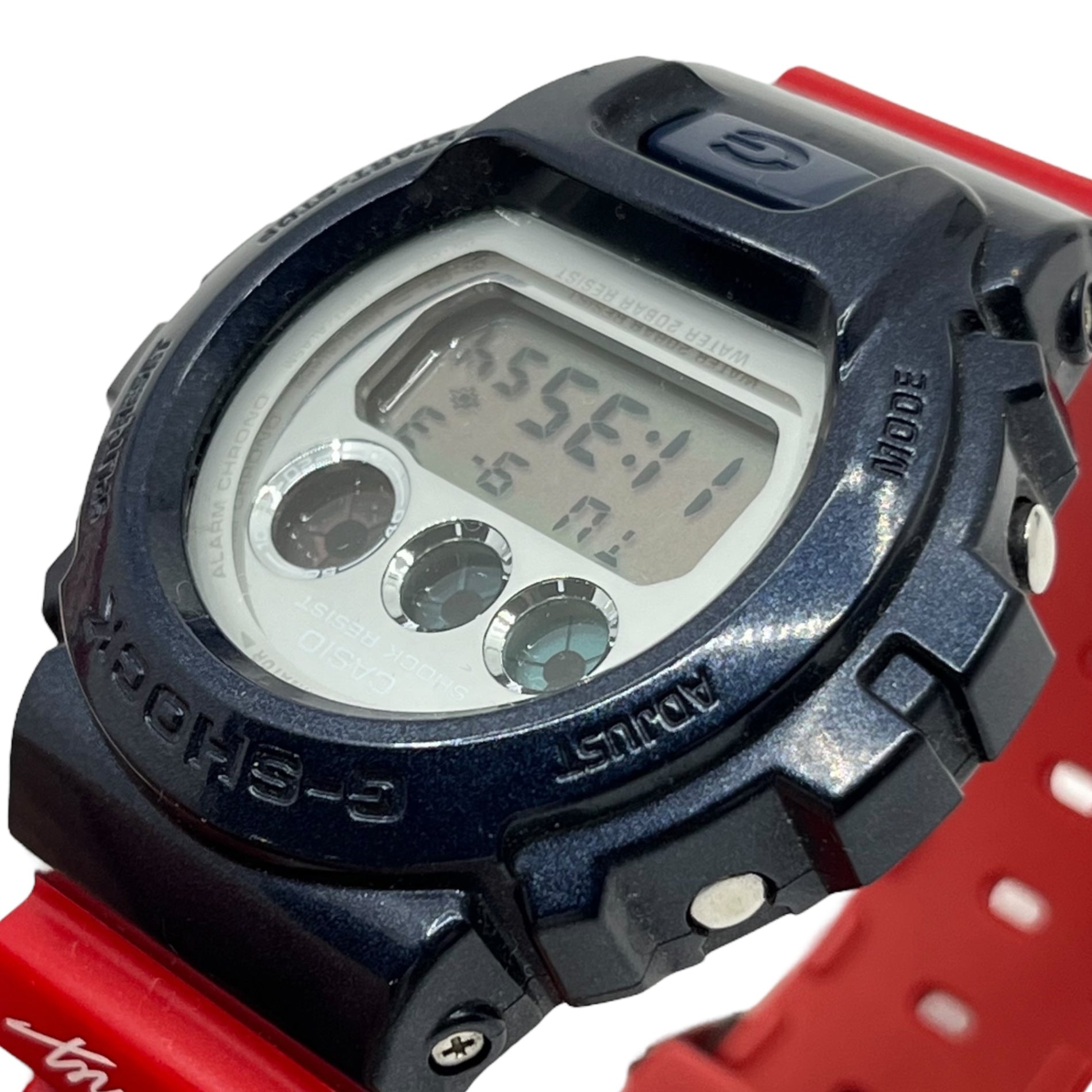 TOMMY×CASIO(トミー×カシオ) G-SHOCK FLAG ジーショック フラグ コラボレーション モデル DW-6900FS ネイビー×レッド 箱付き