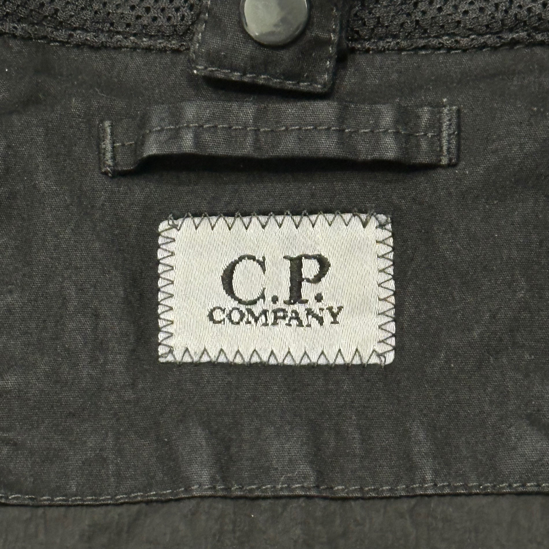 C.P.COMPANY(シーピーカンパニー) 2022SS 50 FILI GUM GOGGLE JACKET ガーメントダイ ゴーグル ジャケット 12CMOW209A 48 ブラック