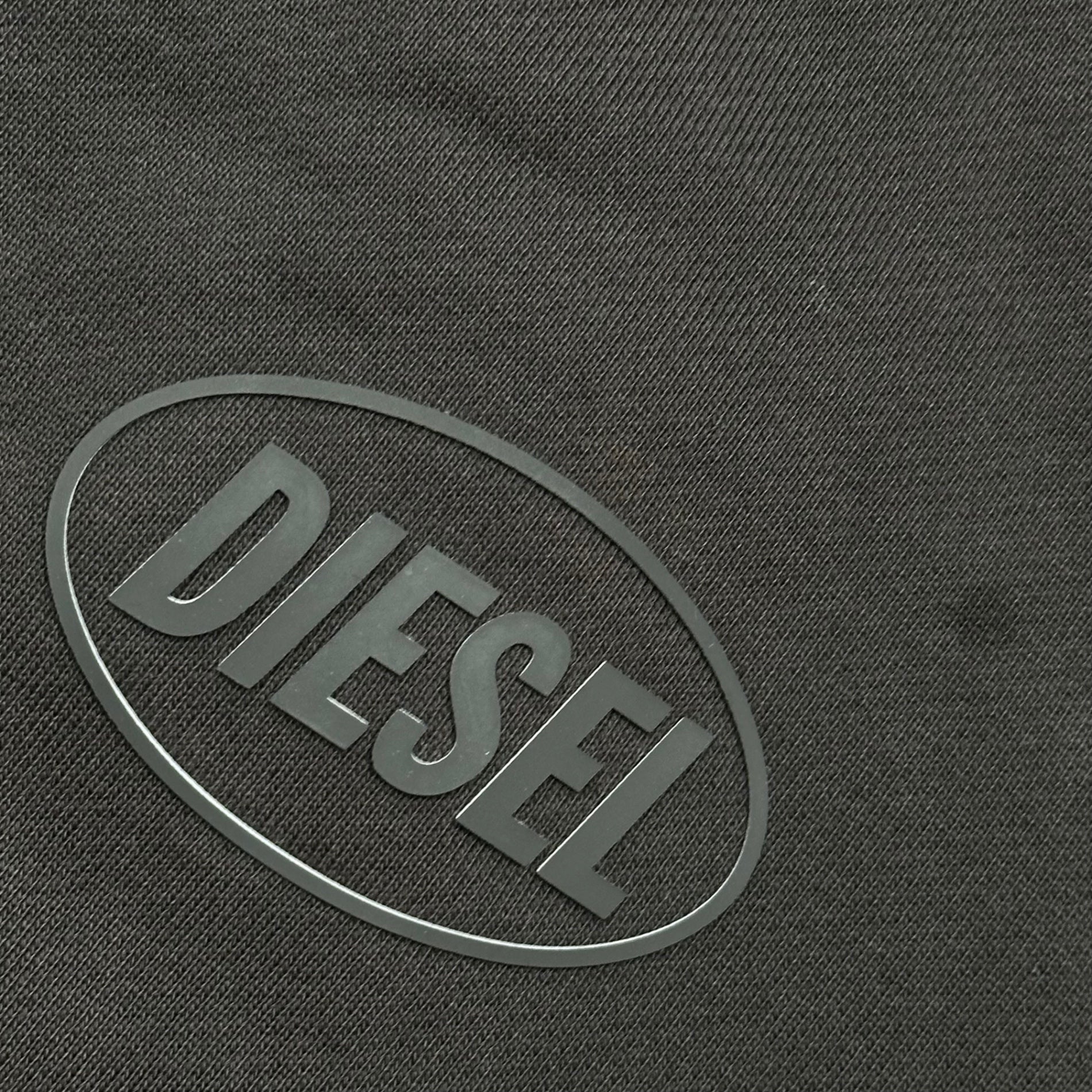 DIESEL(ディーゼル) S-GIRK-HOOD-ZIP-OVAL ロゴ ジップ パーカー A15244 L ブラウン