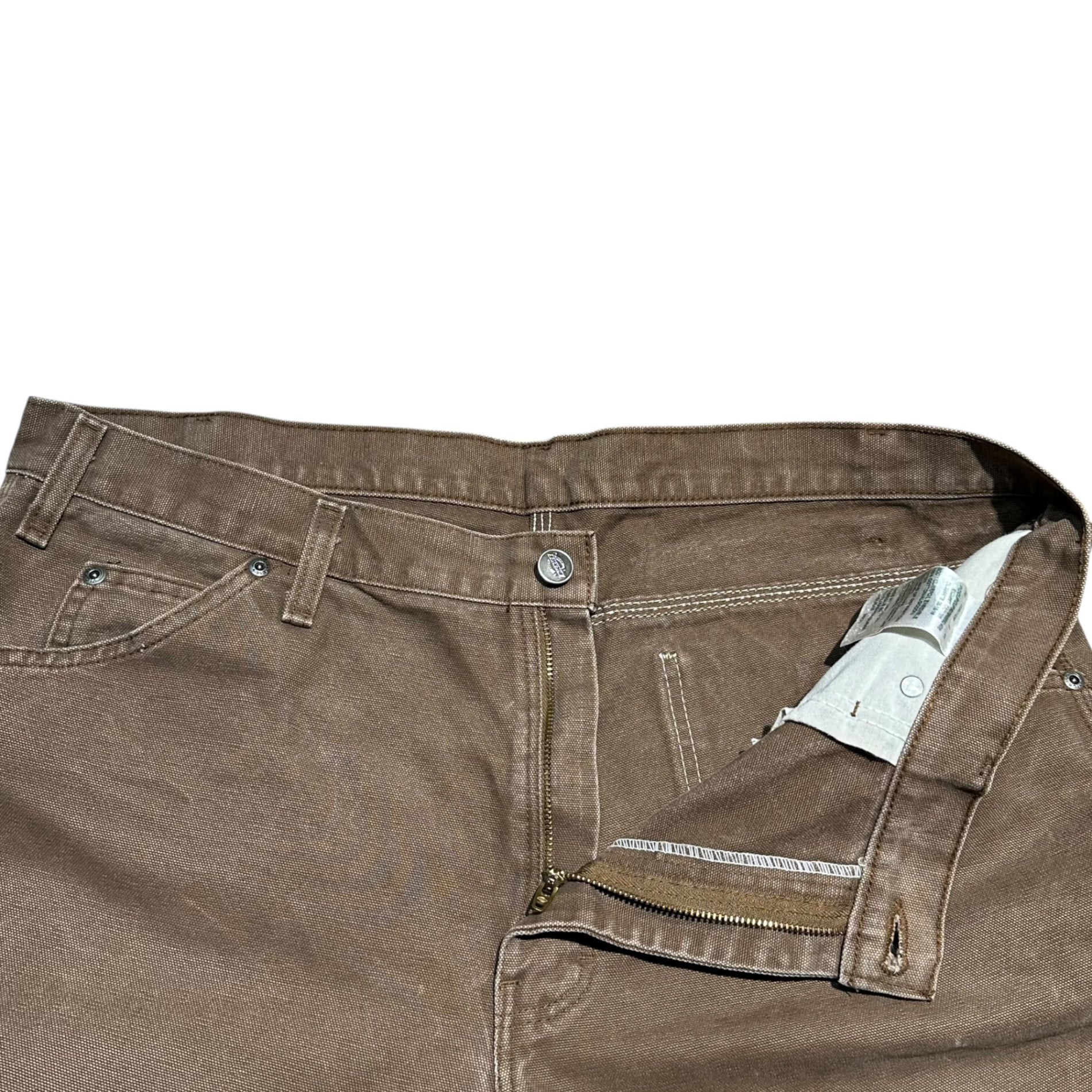 Dickies(ディッキーズ) Duck Canvas Painter Pants ダック地 ペインター パンツ 36×34 ブラウン