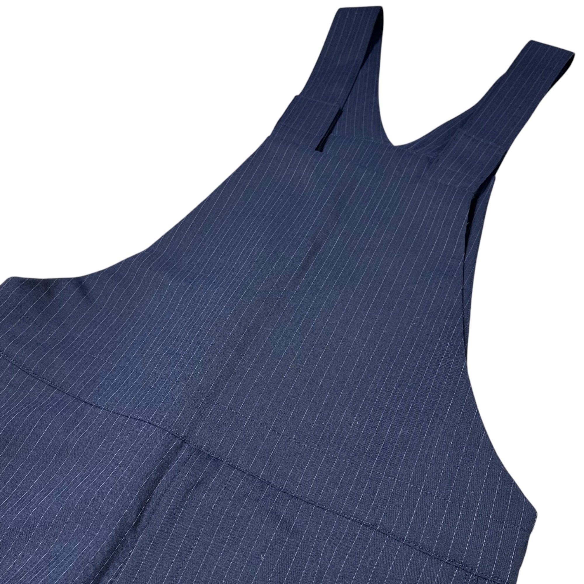 COMME des GARCONS HOMME PLUS(コムデギャルソンオムプリュス) 22SS Micro Pinstripe Overalls マイクロ ピンストライプ オーバーオール PI-P021 M ネイビー AD2021