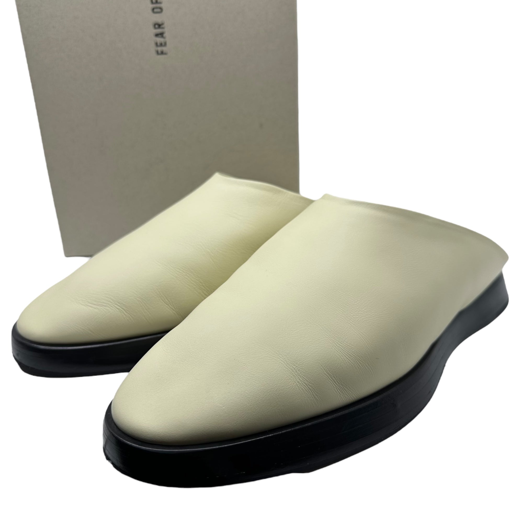 Fear of God(フィアオブゴッド) california mule slip-on カリフォルニア ミュール スリッポン FG880-115FLT 40(25.5cm程度) アイボリー 箱付