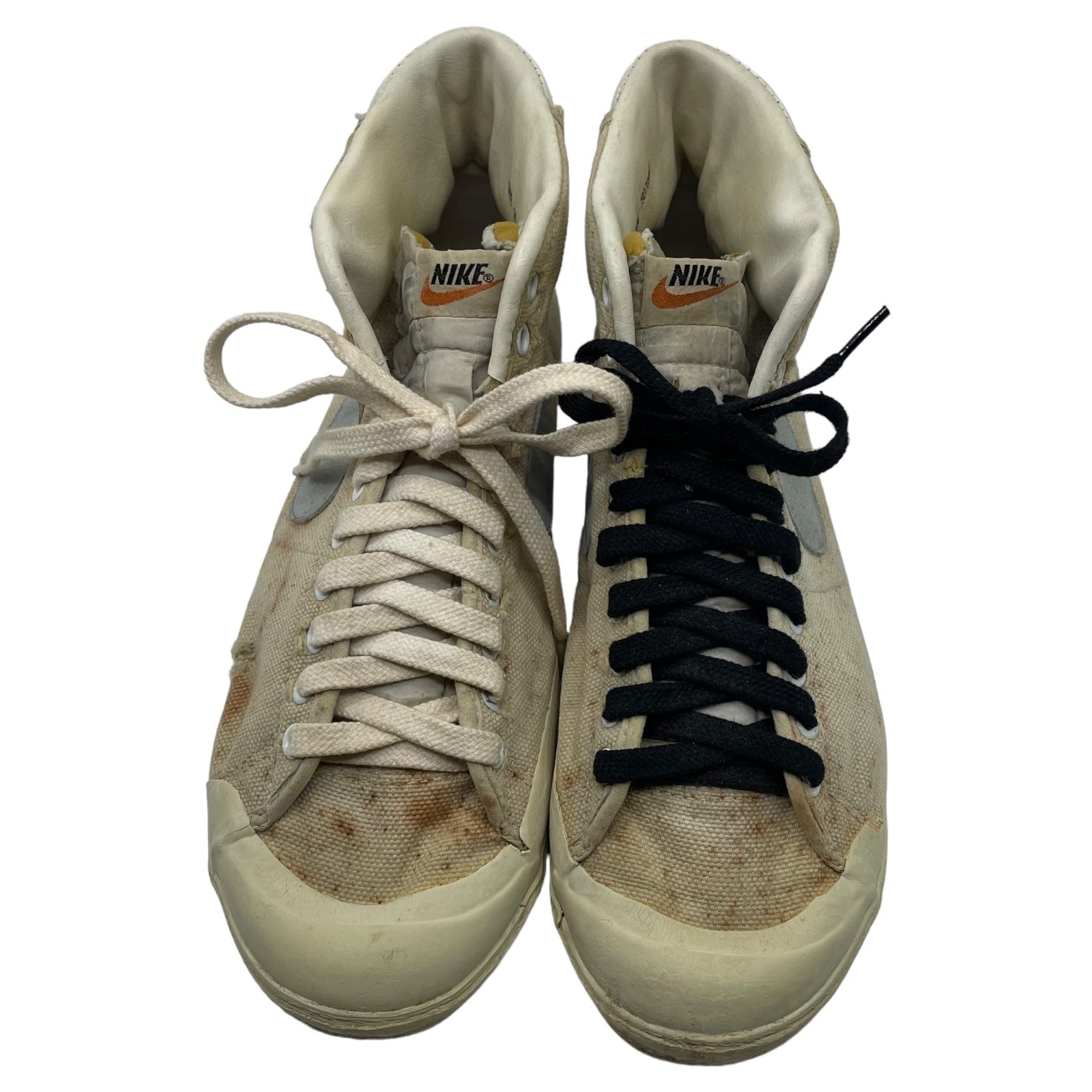 NIKE(ナイキ) 70's BLAZER CANVAS ORIGINAL ブレザー キャンバス オリジナル ヴィンテージ ハイカット スニーカー 790709HT SIZE 10 1/2(28.5cm程度) オフホワイト