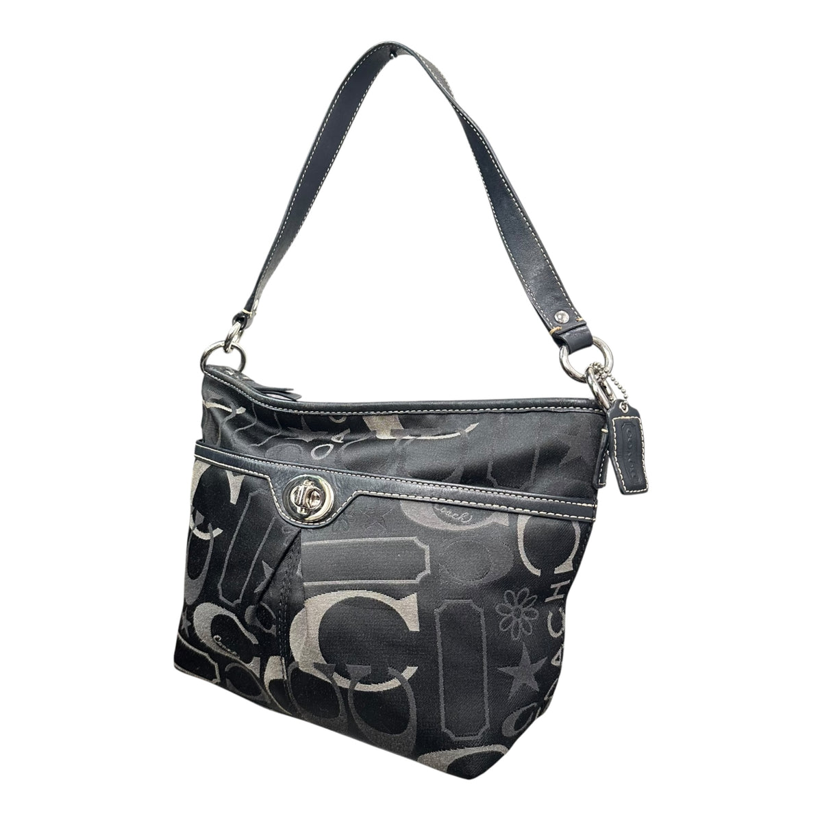 OLD COACH(オールドコーチ) Leather sling bag レザー ワンショルダー バッグ 9407 ブラック