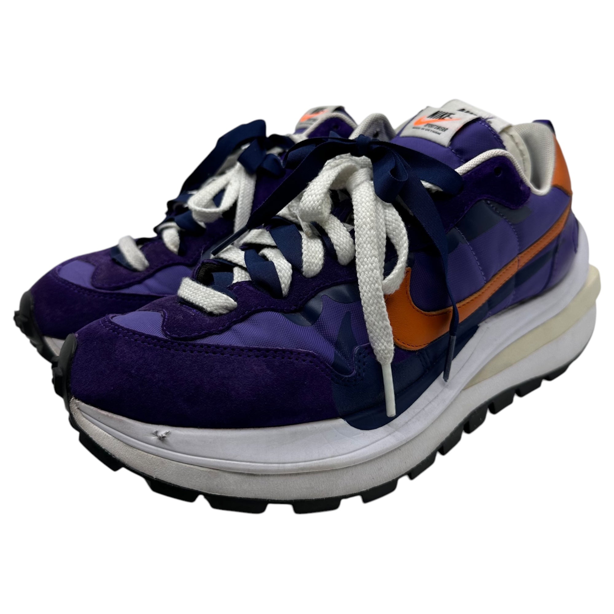 NIKE × sacai(ナイキ × サカイ) VAPOR WAFFLE "DARK IRIS" ヴェイパー ワッフル "ダークアイリス" ローカット スニーカー DD1875-500 27cm パープル 箱付
