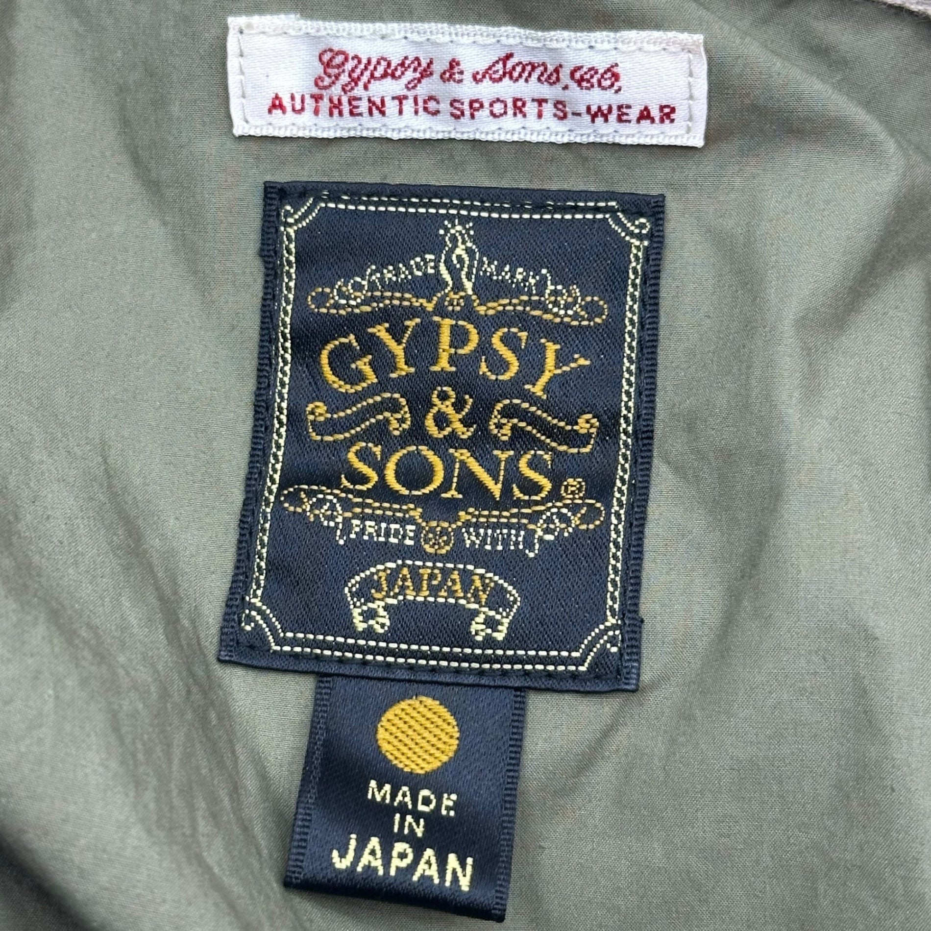 GYPSY&SONS(ジプシー&サンズ) 3 Pocket Mountain Anorak Parka 3ポケット マウンテン アノラック パーカー GS1849918 S カーキ