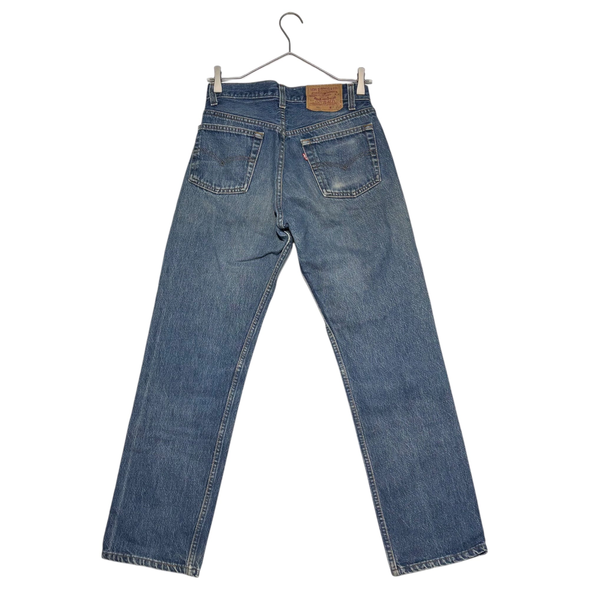 Levi's(リーバイス) 80's 501 USA made Vintage Straight Denim Pants ヴィンテージ ストレート デニム パンツ 501-0000 W29 L32 インディゴ 80年代 ハチマル 552裏ボタン