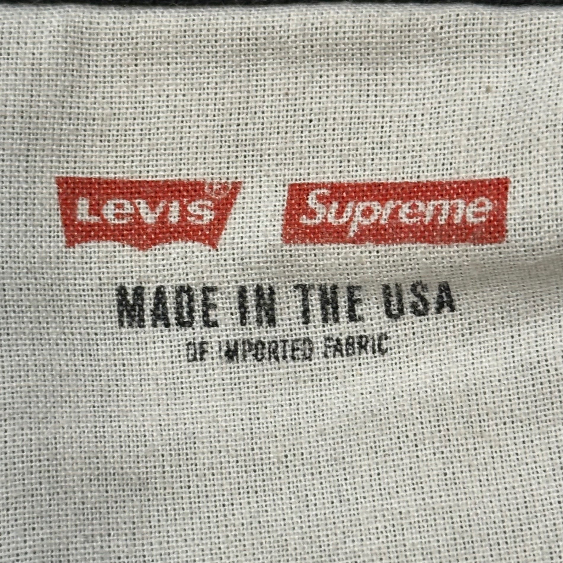 Supreme × Levi's(シュプリーム × リーバイス) 12AW 505 Zip-Fly Jean ブラック デニム パンツ PC9-00505-1003 W30 ブラック レオパード