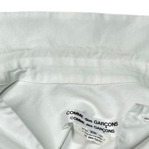 COMME des GARCONS COMME des GARCONS(コムデギャルソンコムデギャルソン) 17AW random ruffle shirt/ランダムフリル丸襟シャツ/ブラウス RT-B010 XS ホワイト