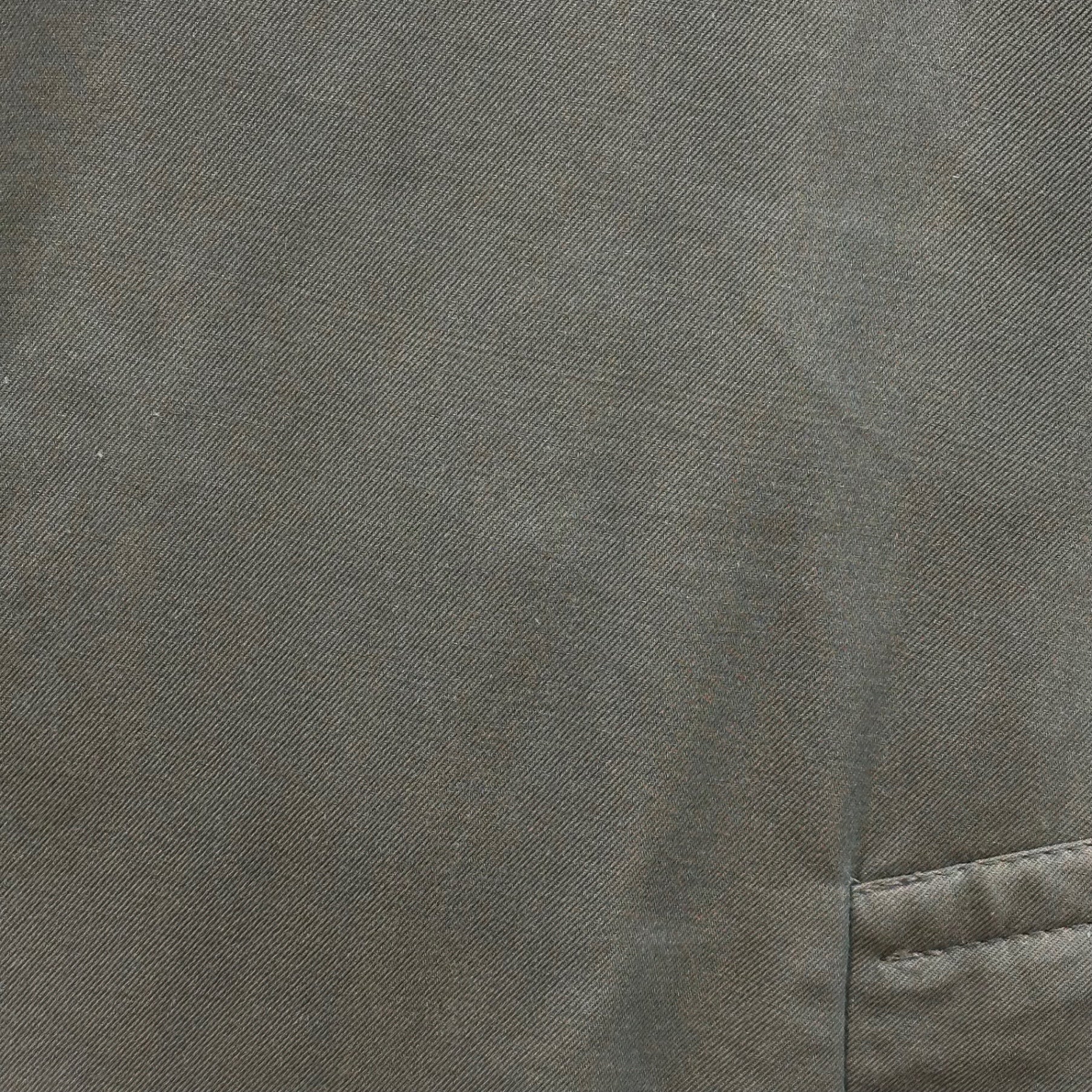 COMME des GARCONS HOMME(コムデギャルソンオム) 80's Top-Sewn Quilted Long Trench Coat in Iridescent Colors 80年代 上身頃 キルティング 玉虫 ロング トレンチコート HC-050060 M カーキ AD表記無 川久保玲 本人期 ヴィンテージ 稀少アイテム