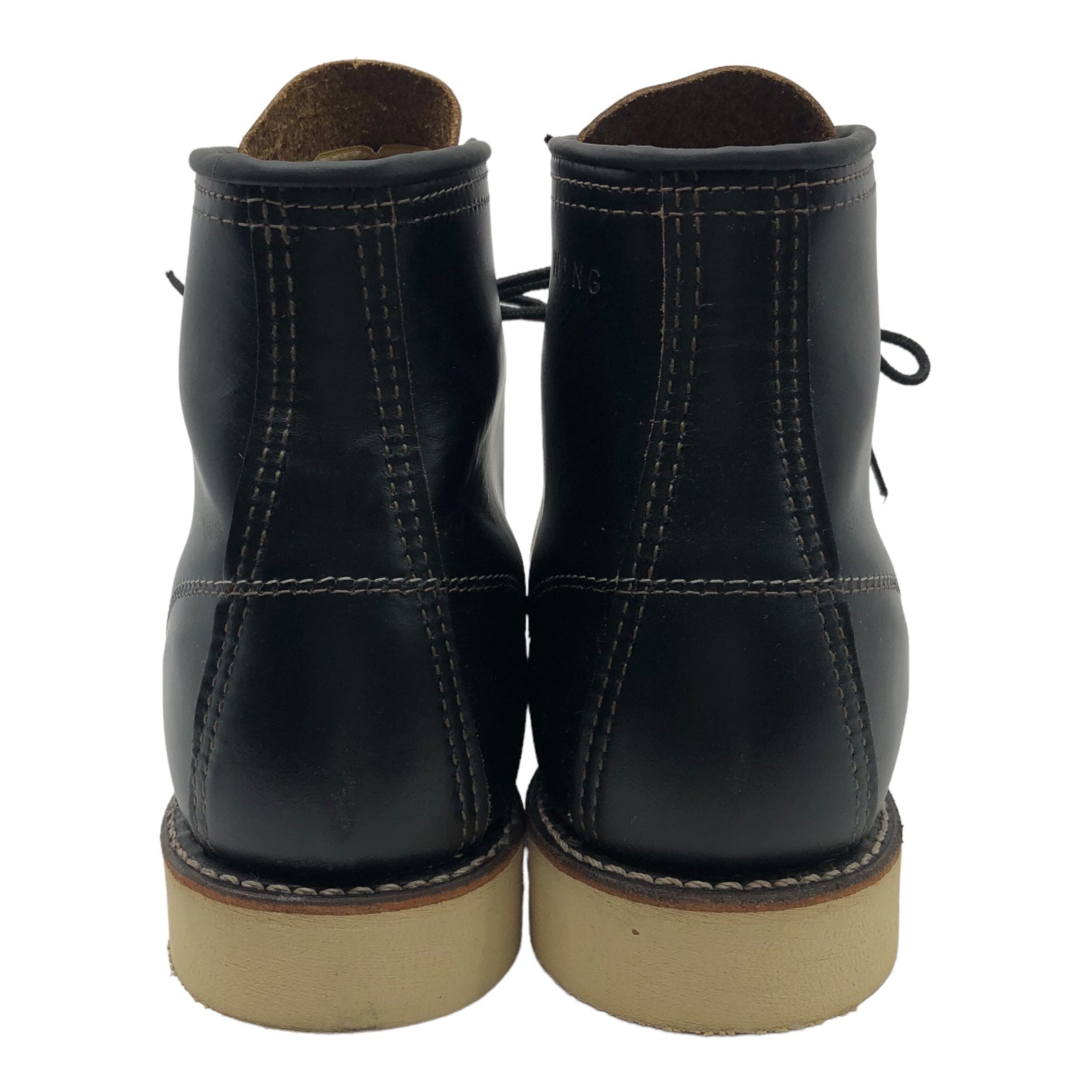 REDWING(レッドウィング) 犬タグ 復刻 IRISH SETTER 6" MOC アイリッシュセッター 6インチモック ワーク ブーツ 9874 6 1/2(24.5cm) ブラック 茶芯