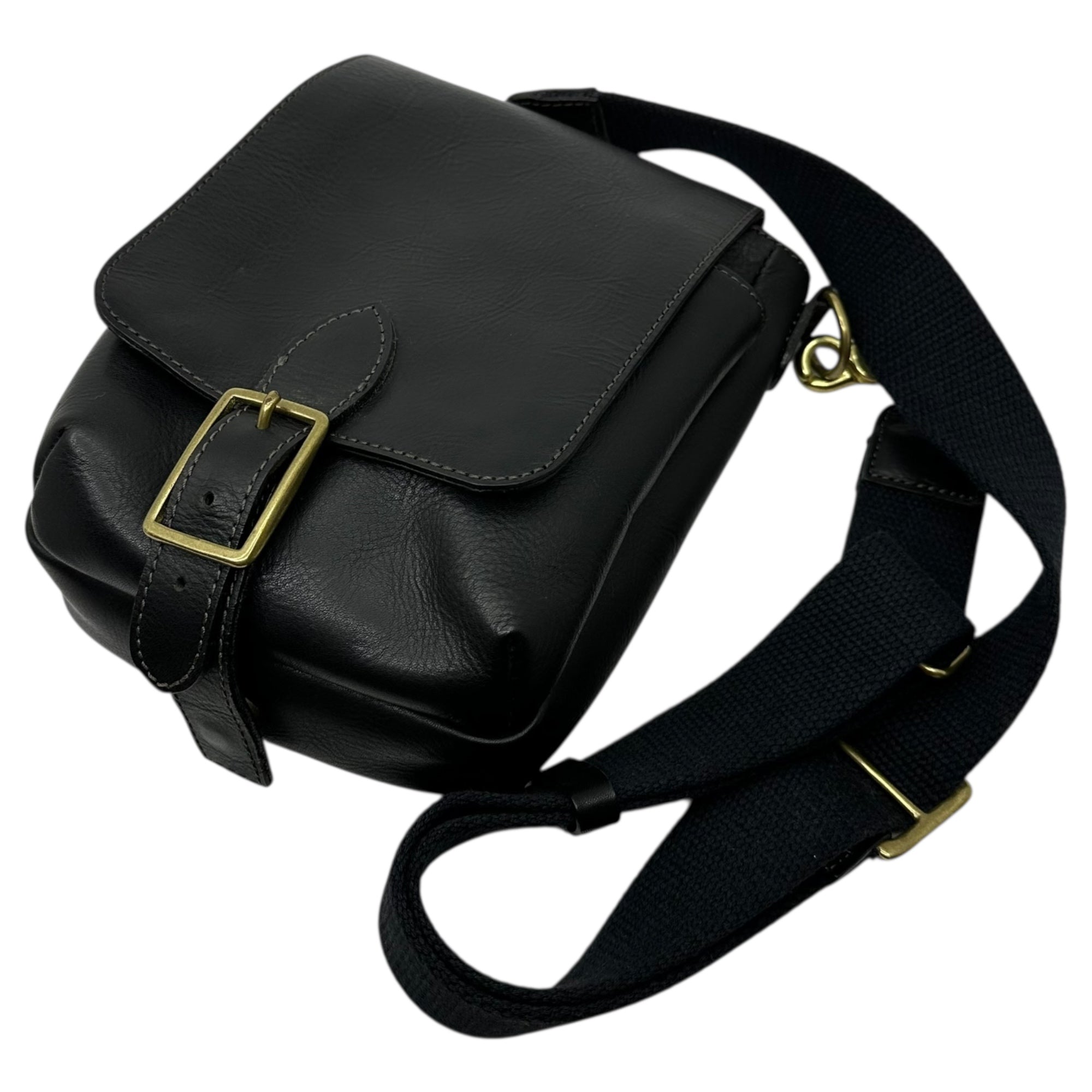 SOMES SADDLE(ソメスサドル) Leather Shoulder Bag レザー ショルダー バッグ ブラック 本革