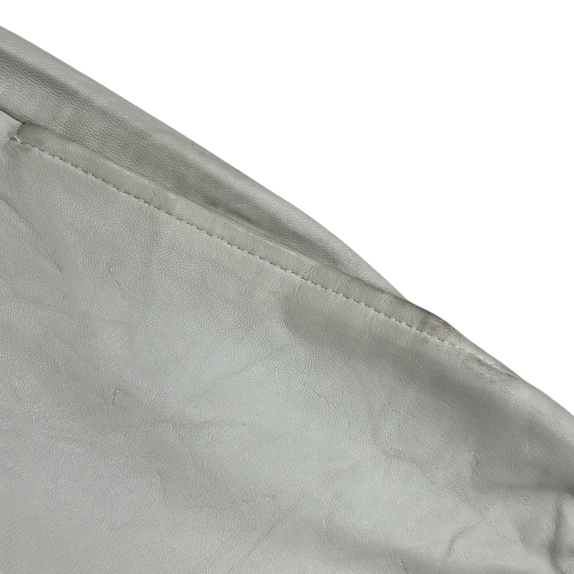 COMME des GARCONS COMME des GARCONS(コムデギャルソンコムデギャルソン) Leather Penguin Sarouel Pants レザー ペンギン サルエル パンツ S8P001 S オフホワイト AD表記無