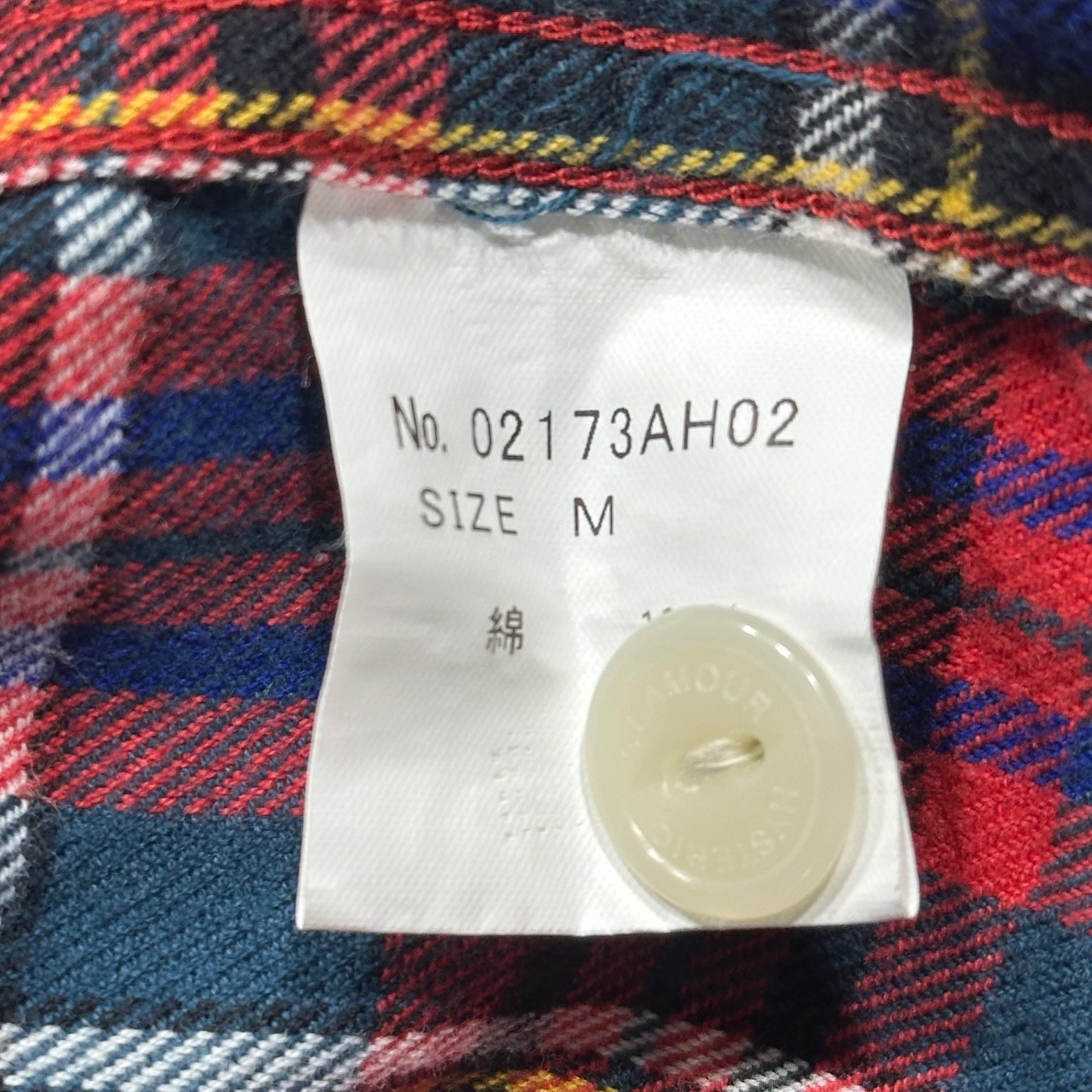 HYSTERIC GLAMOUR(ヒステリックグラマー) Girls Print Check Shirt ガールズ プリント チェック シャツ 02173AH02 M レッド