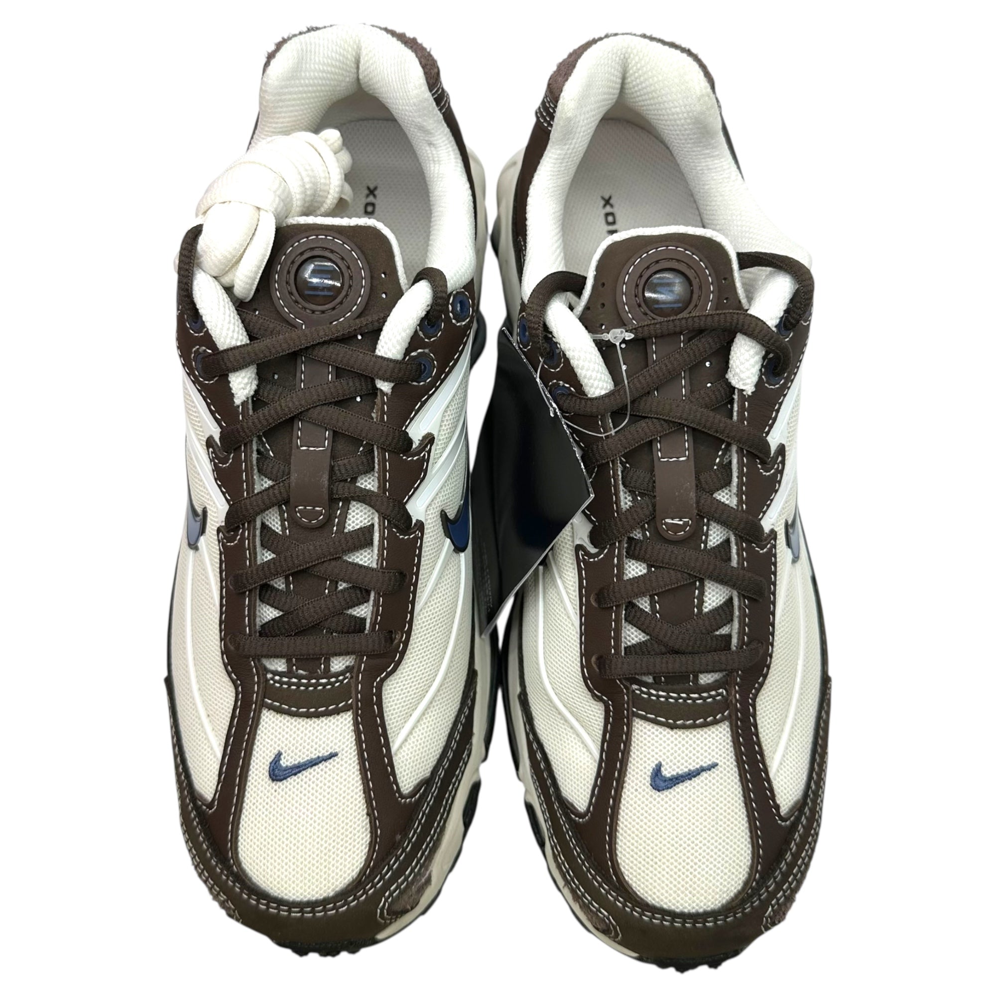 NIKE(ナイキ) Shox Ride 2 "Phantom and Baroque Brown" ショックス ライド 2 HV6349-200 25cm ホワイト×ブラウン ローカット スニーカー 箱付