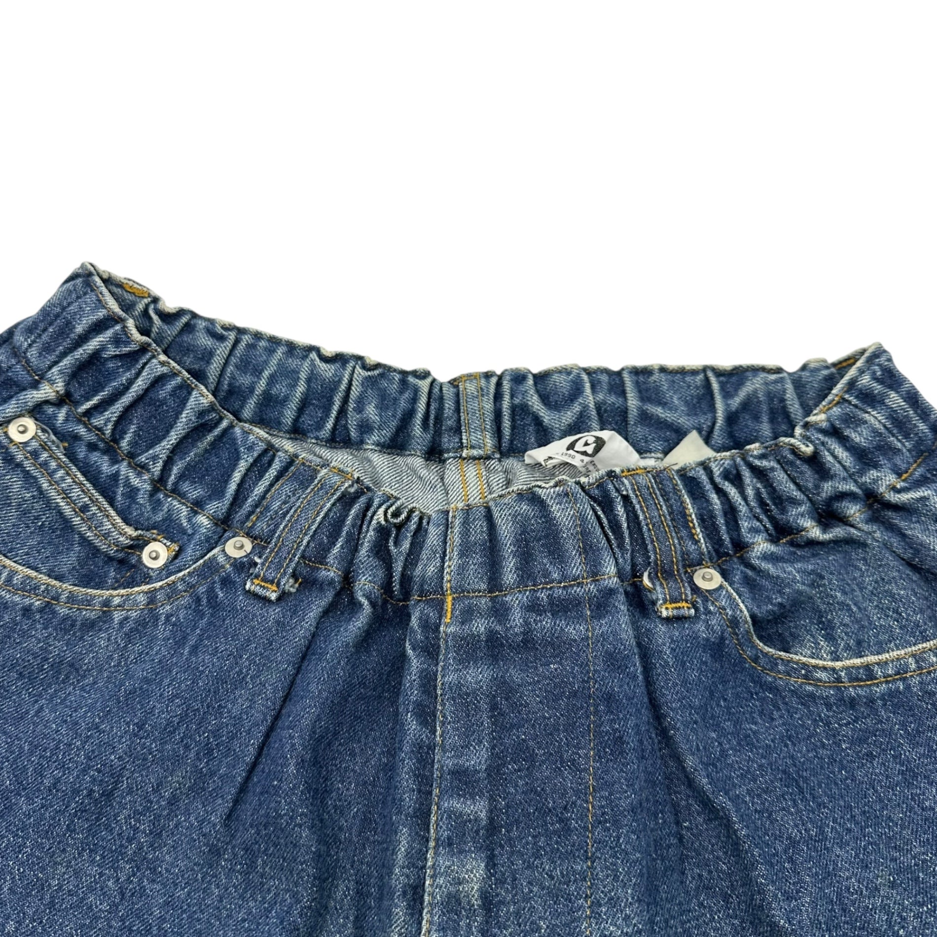 GOODENOUGH(グッドイナフ) 90's Denim Half Shorts Pants 90年代 デニム ハーフ パンツ L インディゴ