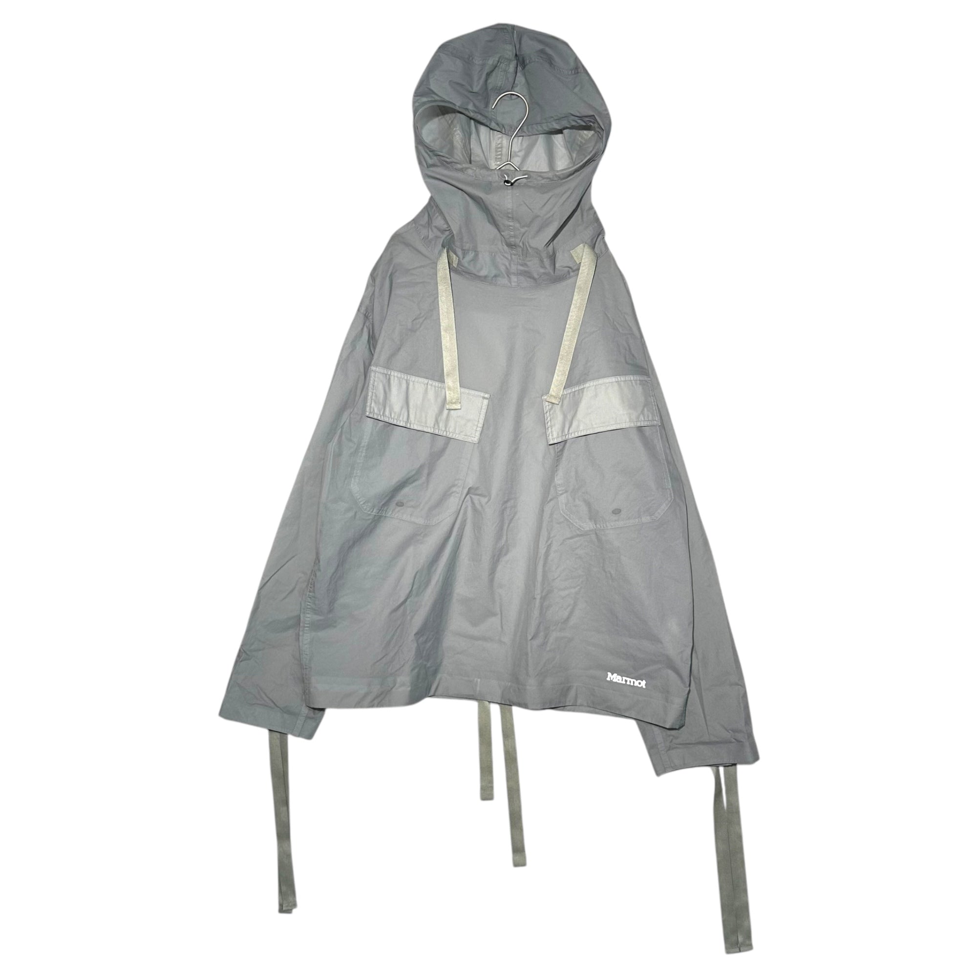 KAPTAIN SUNSHINE × Marmot(キャプテンサンシャイン × マーモット) Salvage Parka Nylon Anorak サルベージ パーカー ナイロン アノラック TOMLJK06FS S グレーブルー