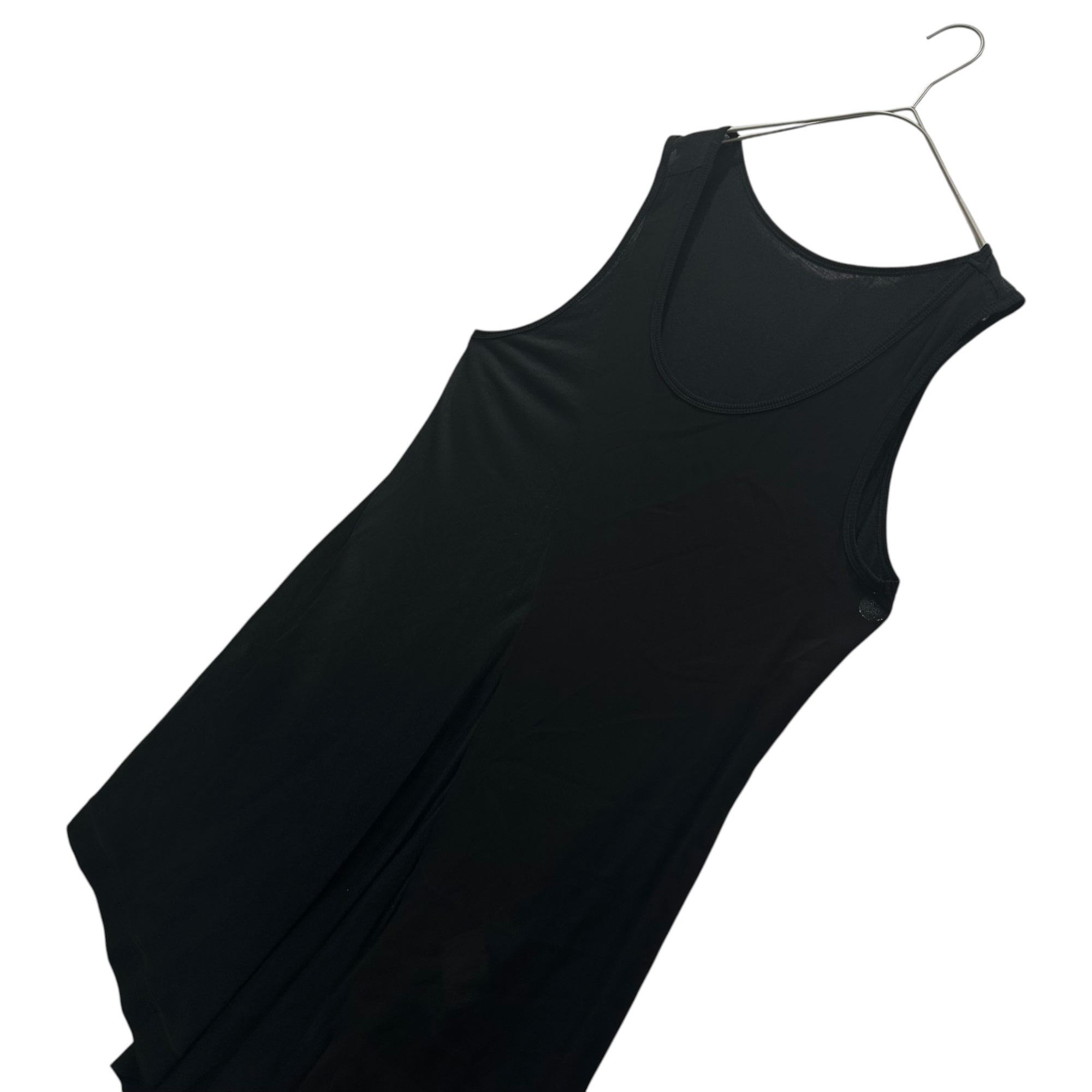 Y's(ワイズ) 2022SS Sleeveless Mini Dress Tunic ノースリーブ ミニ ワンピース チュニック YG-B06-805 2 ブラック