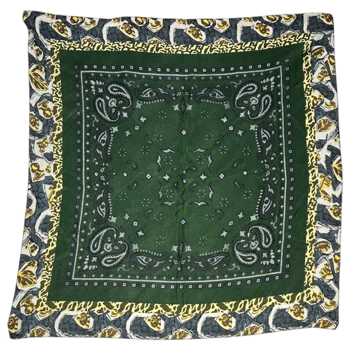 TOGA VIRILIS(トーガビリリース) Paisley Scarf ペイズリー スカーフ 