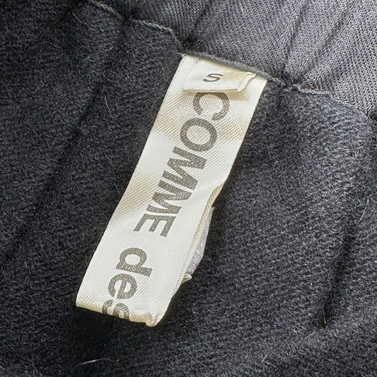 COMME des GARCONS(コムデギャルソン) 2002AW Angora-Blend Wool Pleated Skirt アンゴラ混 ウール プリーツ スカート GG-S014 S ブラック AD2002