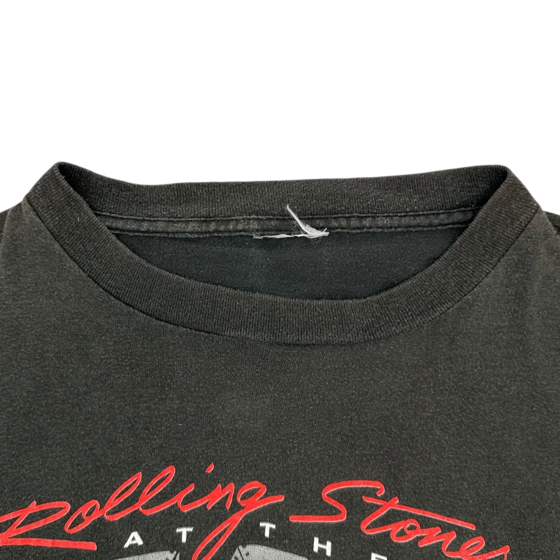 ROLLING STONES(ローリングストーン) 1989 © ”At the MAX” vintage band T-shirt ヴィンテージ バンド Tシャツ 表記無し(S程度) グレー