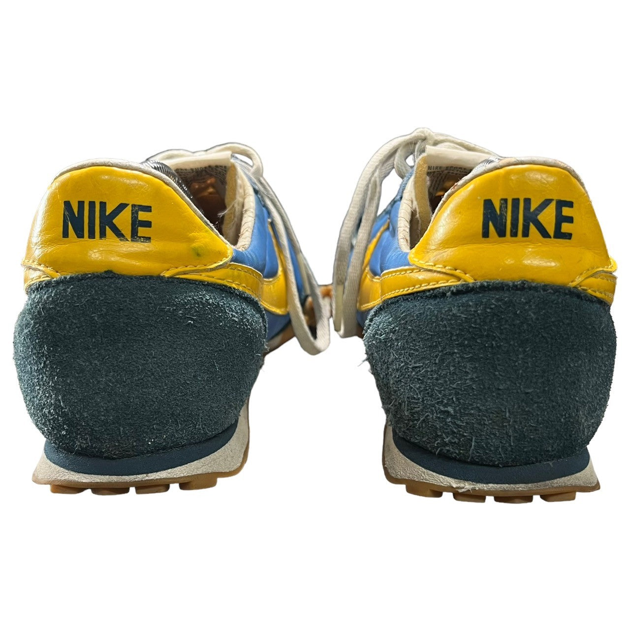 JUNYA WATANABE CdG MAN × NIKE(ジュンヤワタナベコムデギャルソンマン × ナイキ) 02's WAFFLE RACER ワッフルレーサー 306695-471 27cm ブルー×イエロー ローカット スニーカー 2002年 ヴィンテージ 00’s