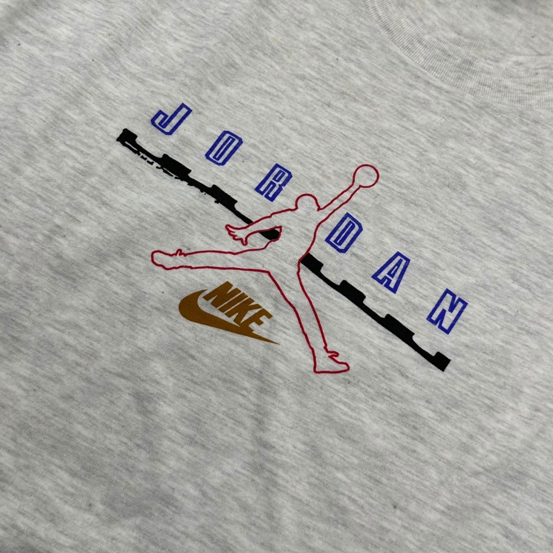 NIKE(ナイキ) 90's Michael Jordan Tee マイケル ジョーダン Tシャツ 660689-051 L グレー 90年代 ヴィンテージ