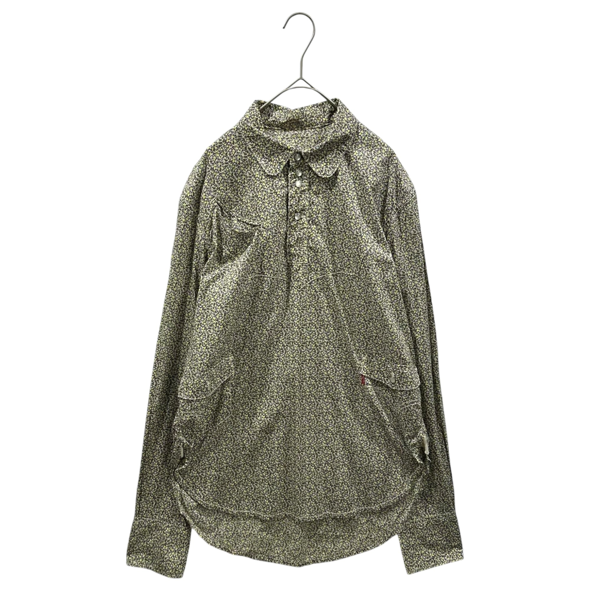 Levi’s Lefty Jeans by Takahiro Kuraishi(リーバイス レフティー ジーンズ バイ タカヒロ クライシ) Liberty Print Pullover Western Shirt リバティ プリント プルオーバー ウエスタンシャツ LPCL06-104S S イエロー ナンバーナイン宮下貴裕氏 監修