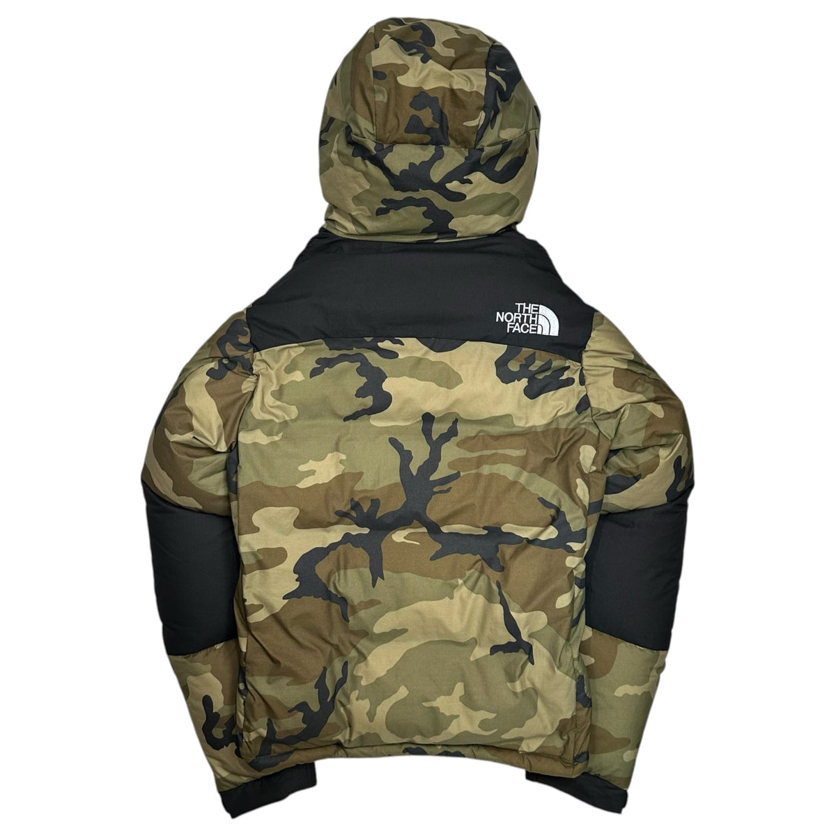 THE NORTH FACE(ノースフェイス) NOVELTY BALTRO LIGHT JACKET ノベルティバル トロライト ジャケット ND91951 L ウッドランドカモ ダウン 迷彩