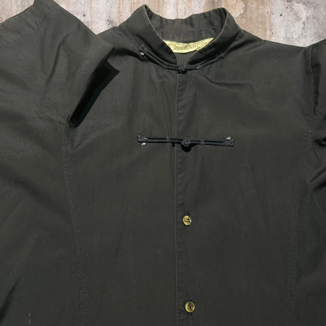 COMME des GARCONS(コムデギャルソン) 80~90'sチャイナシャツ GB-110040 表記なし(FREE) ネイビー