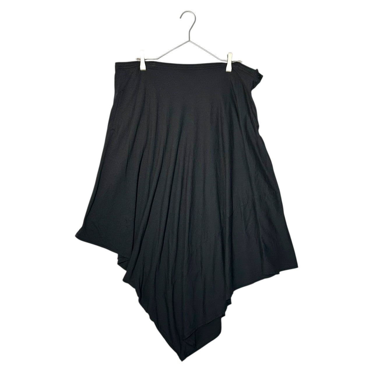 Y's(ワイズ) 08AW Super sarouel asymmetrical skirt pants スーパーサルエル アシンメトリー スカート パンツ YB-T42-260 2(M程度) ブラック