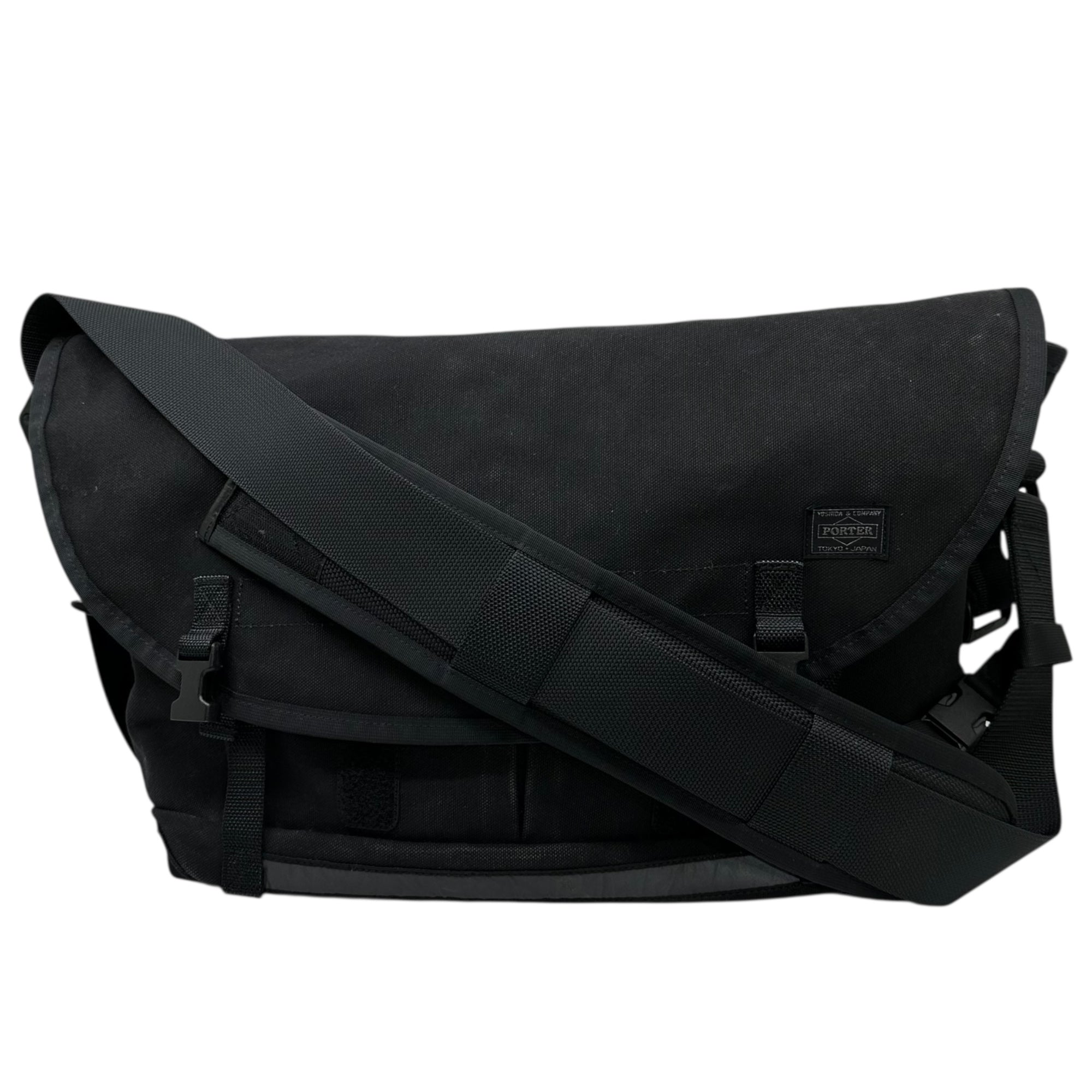 PORTER(ポーター) LABOR MESSENGER BAG (L) レイバー メッセンジャー バッグ L ブラック ショルダー