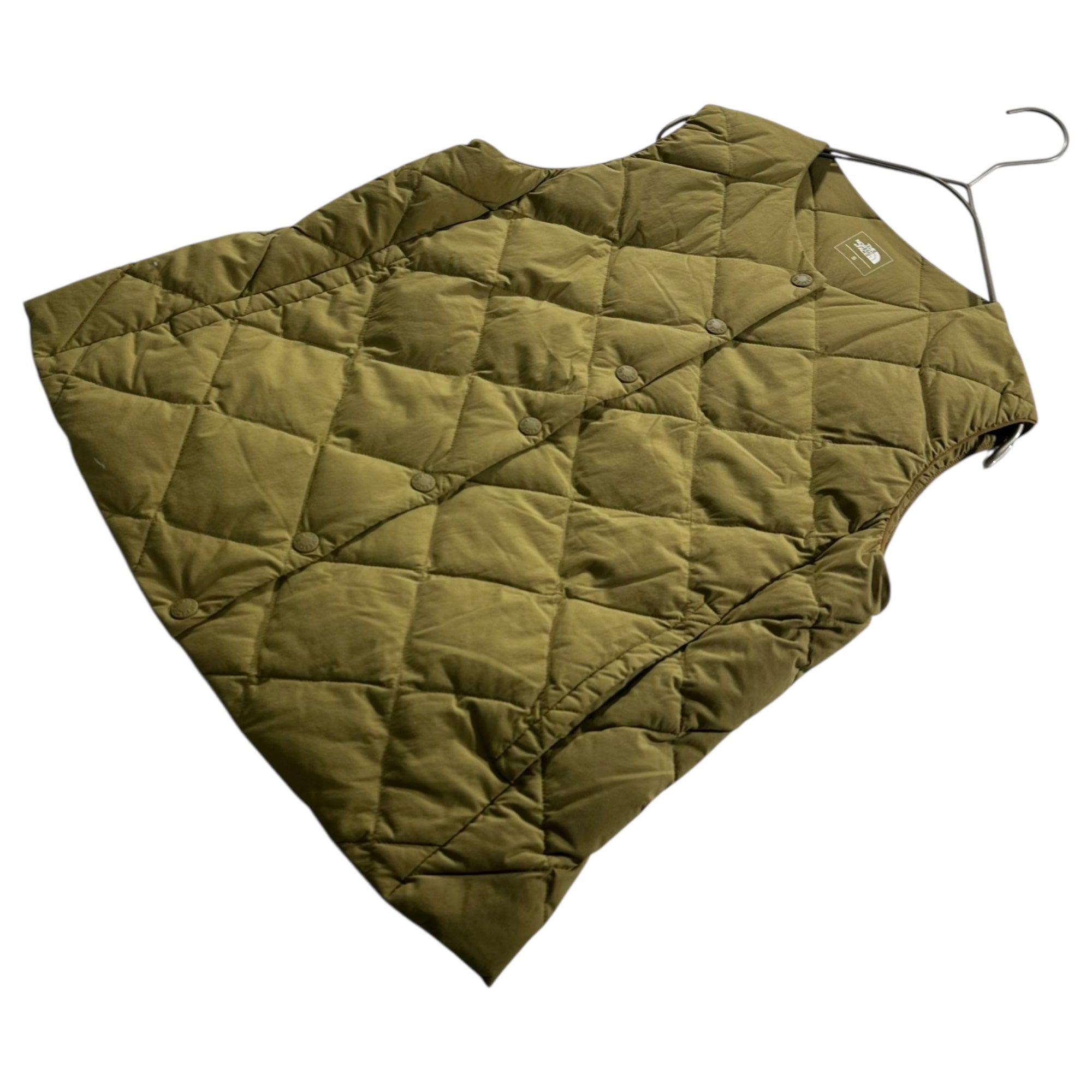 THE NORTH FACE(ノースフェイス) Aconcagua Vest アコンカグア ベスト NDW41652 S ベージュ ダウン インナー アウトドア