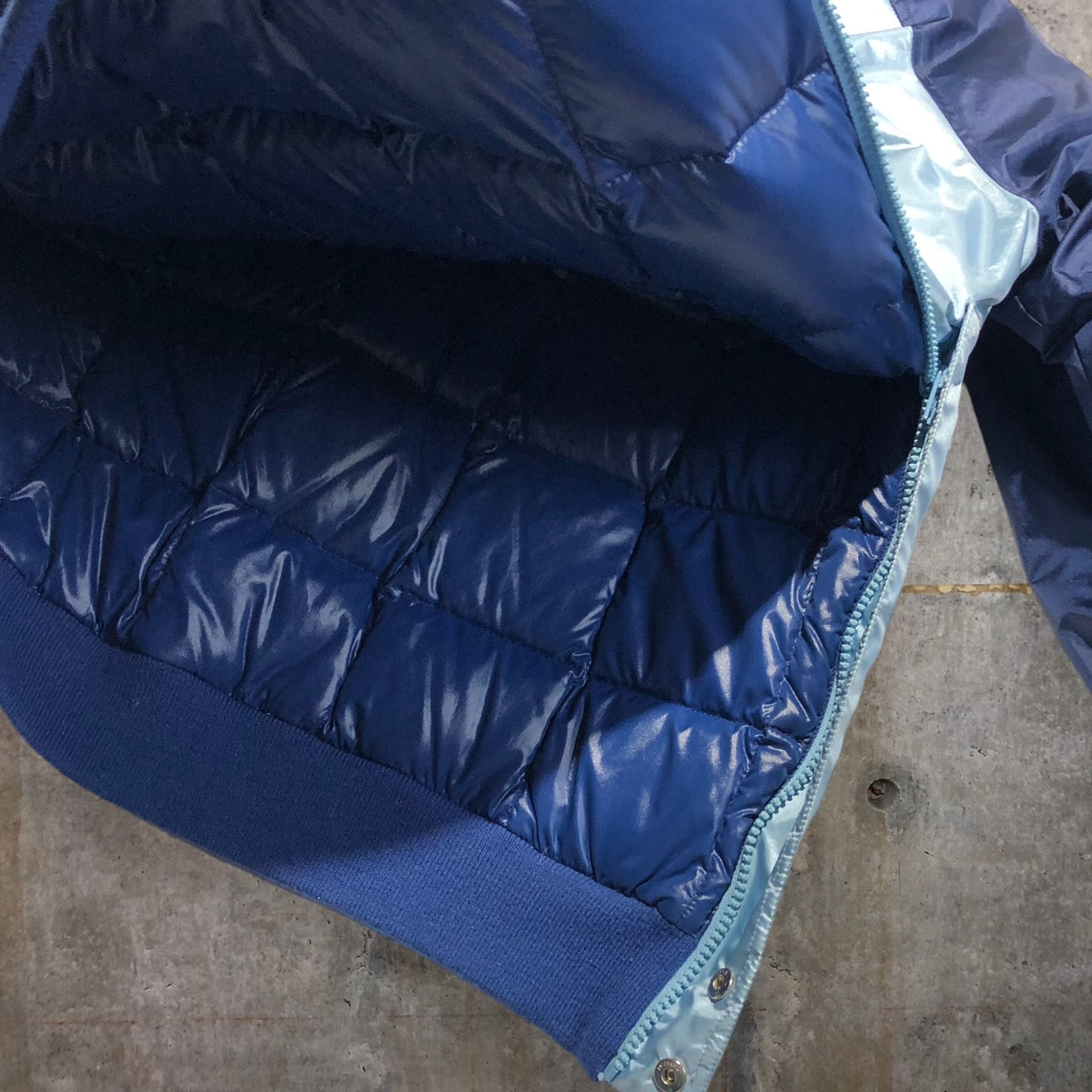 MONCLER(モンクレール) 80'sアノラックダウンパーカー 160(Sサイズ程度) ブルー