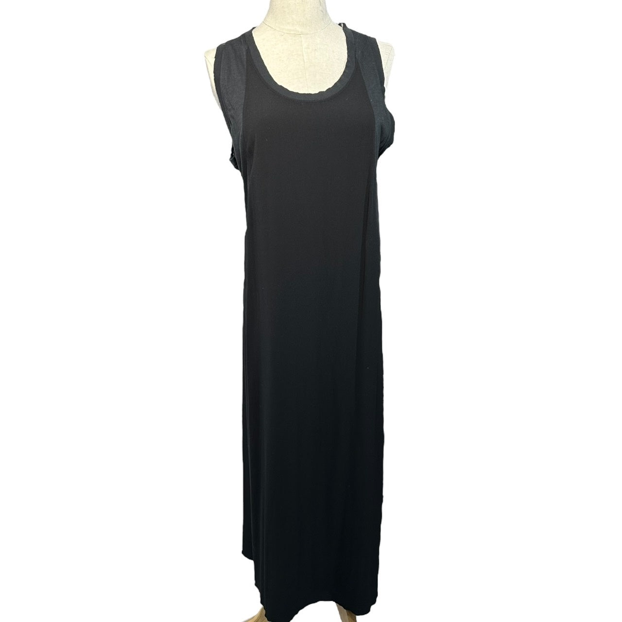 DIESEL(ディーゼル) Sleeveless dress with hook embellishment design フック 装飾 デザイン ノースリーブ ワンピース A62226170 M ブラック