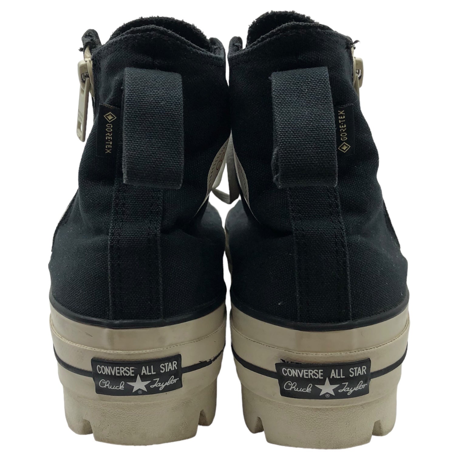 CONVERSE × beautiful people(コンバース×ビューティフルピープル) chunky heel sneakers チャンキーヒールスニーカー 31306220 26.0cm ブラック×ホワイト GORE-TEX ハイカット