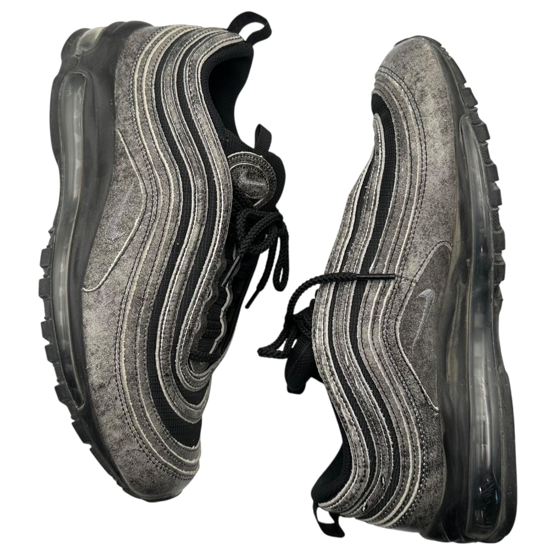 COMME des GARCONS HOMME PLUS × NIKE(コムデギャルソンオムプリュス × ナイキ) Collaboration Air Max 97 Sneakers コラボ エアマックス 97 スニーカー DX6932-002 28cm ブラック